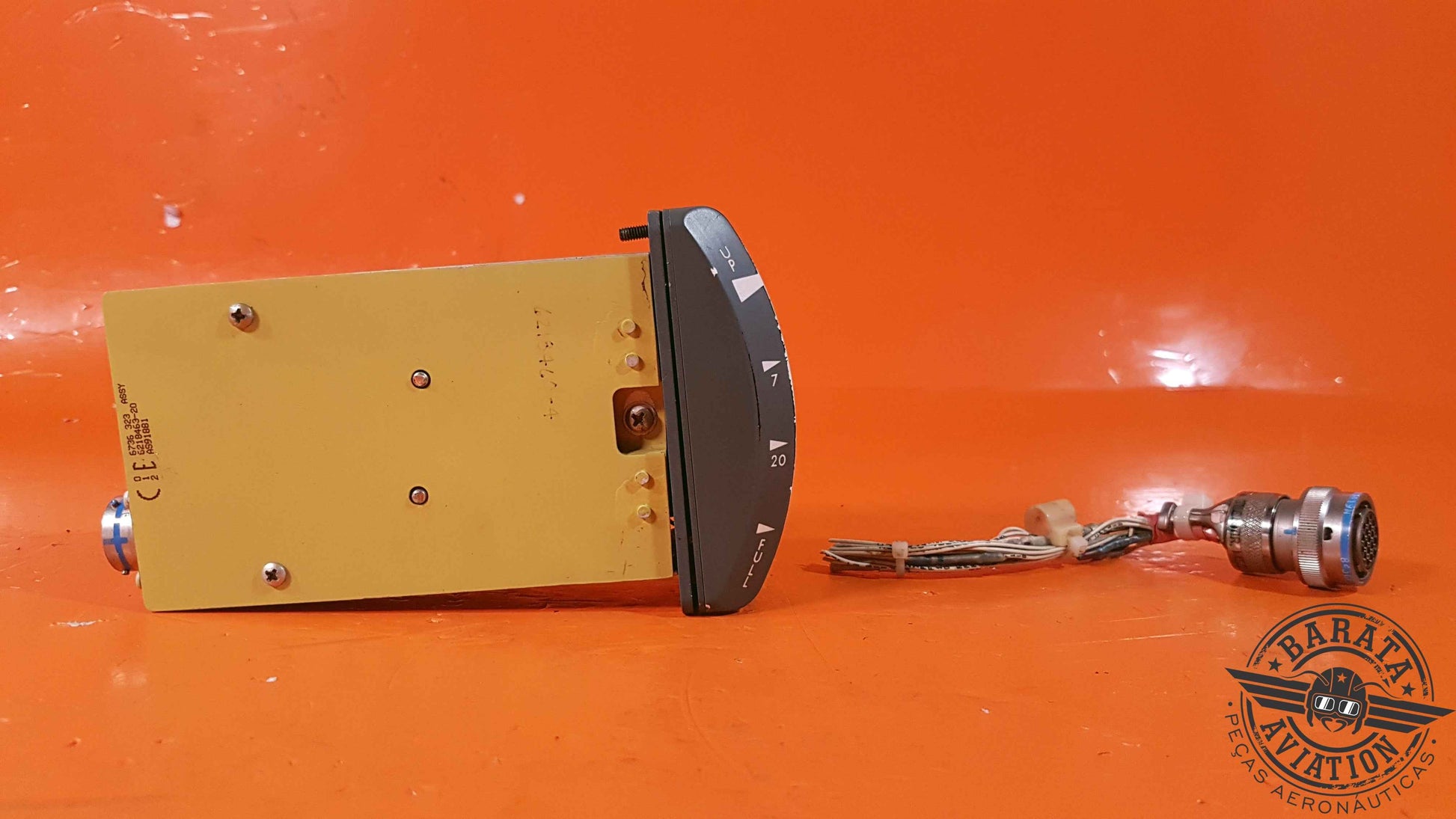 6218460-4 Cessna DC Flap Handle Assy