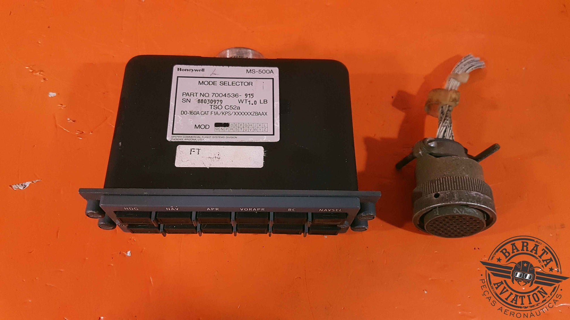 7004536-915 Honeywell MS 500A Selector Mode   W/Connector