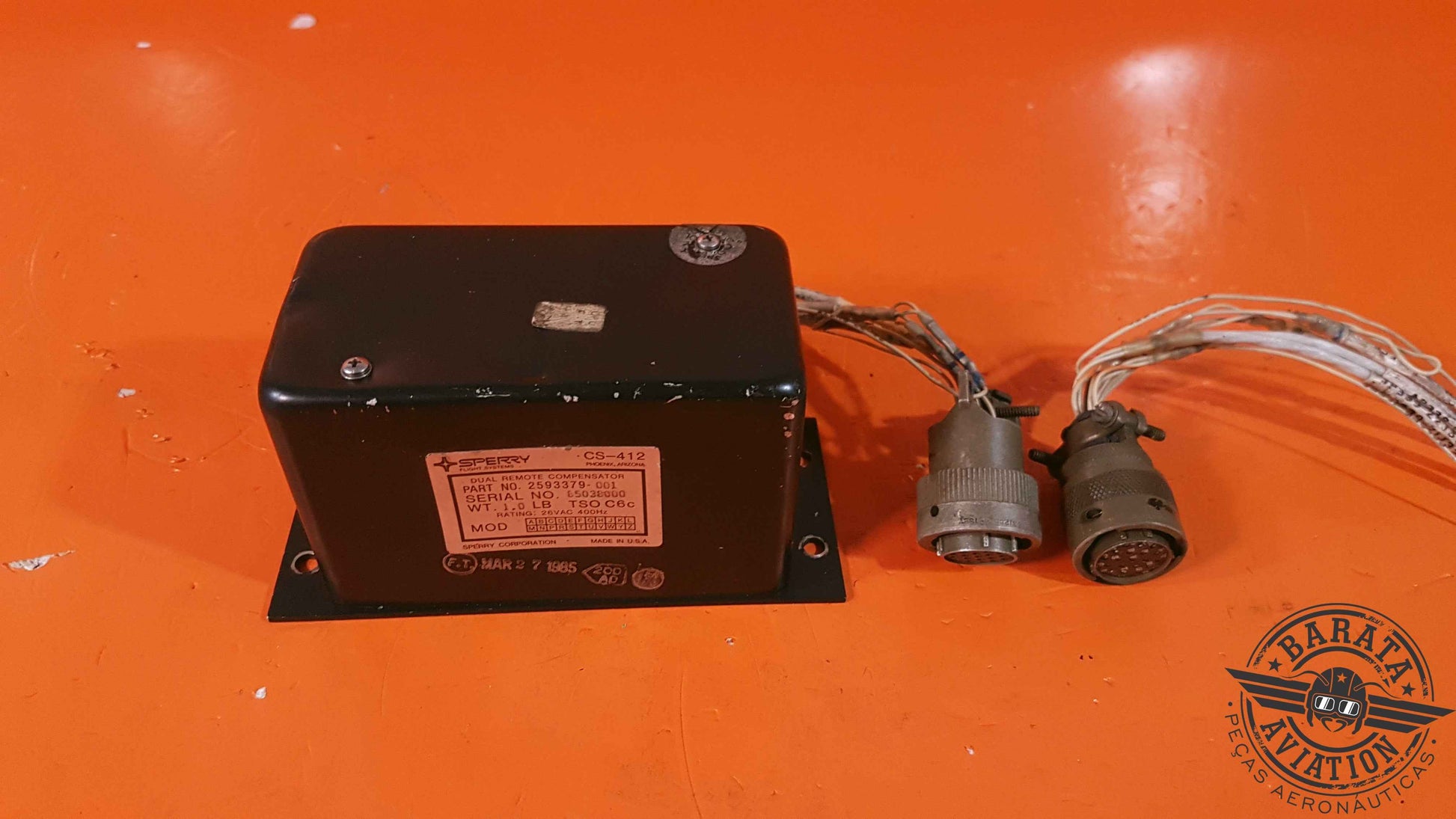 2593379-001 Sperry Dual Remote Compensator  W/Connectors