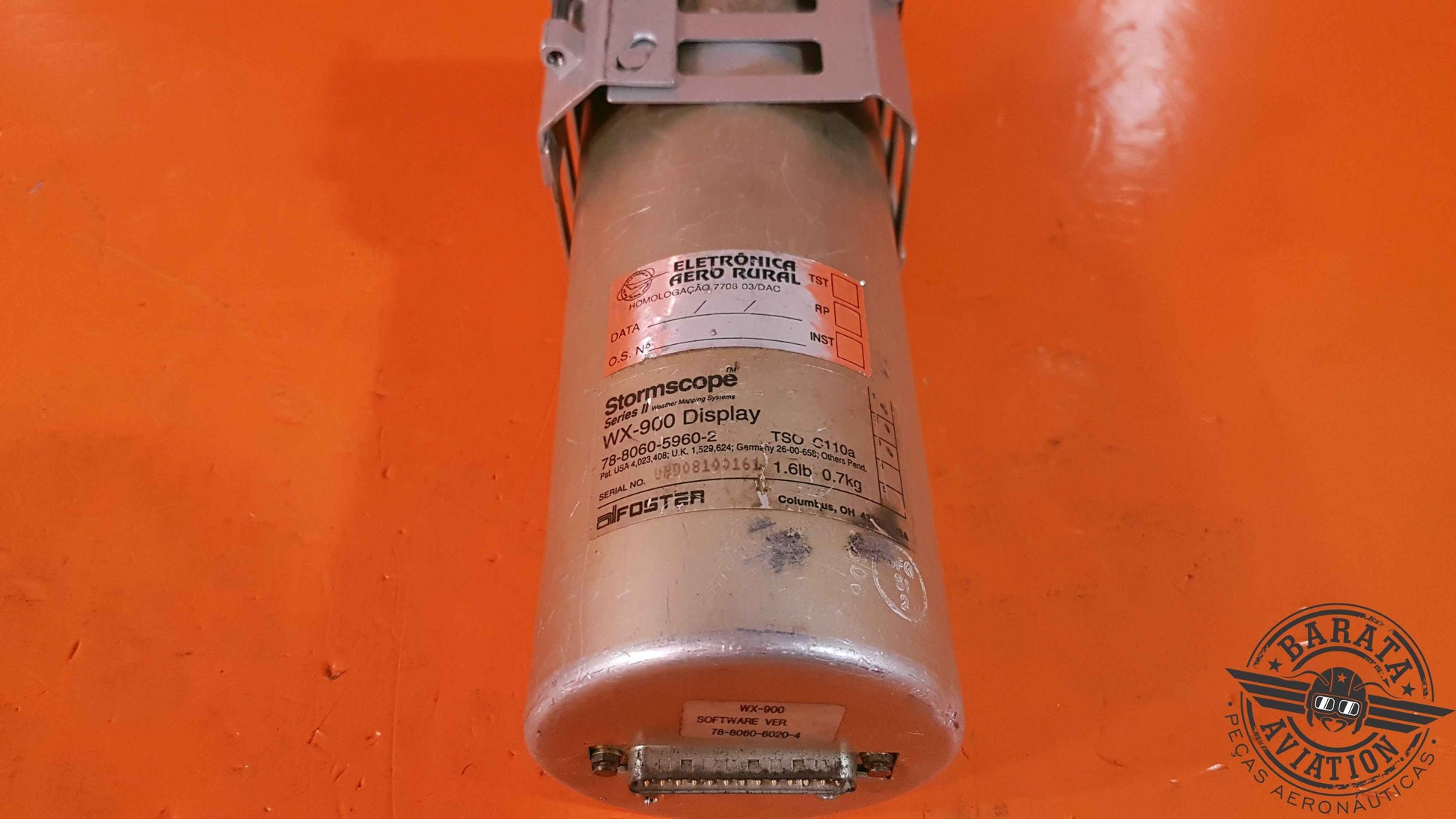 78-8060-5960-2 Foster WX-900 Stormscope Display