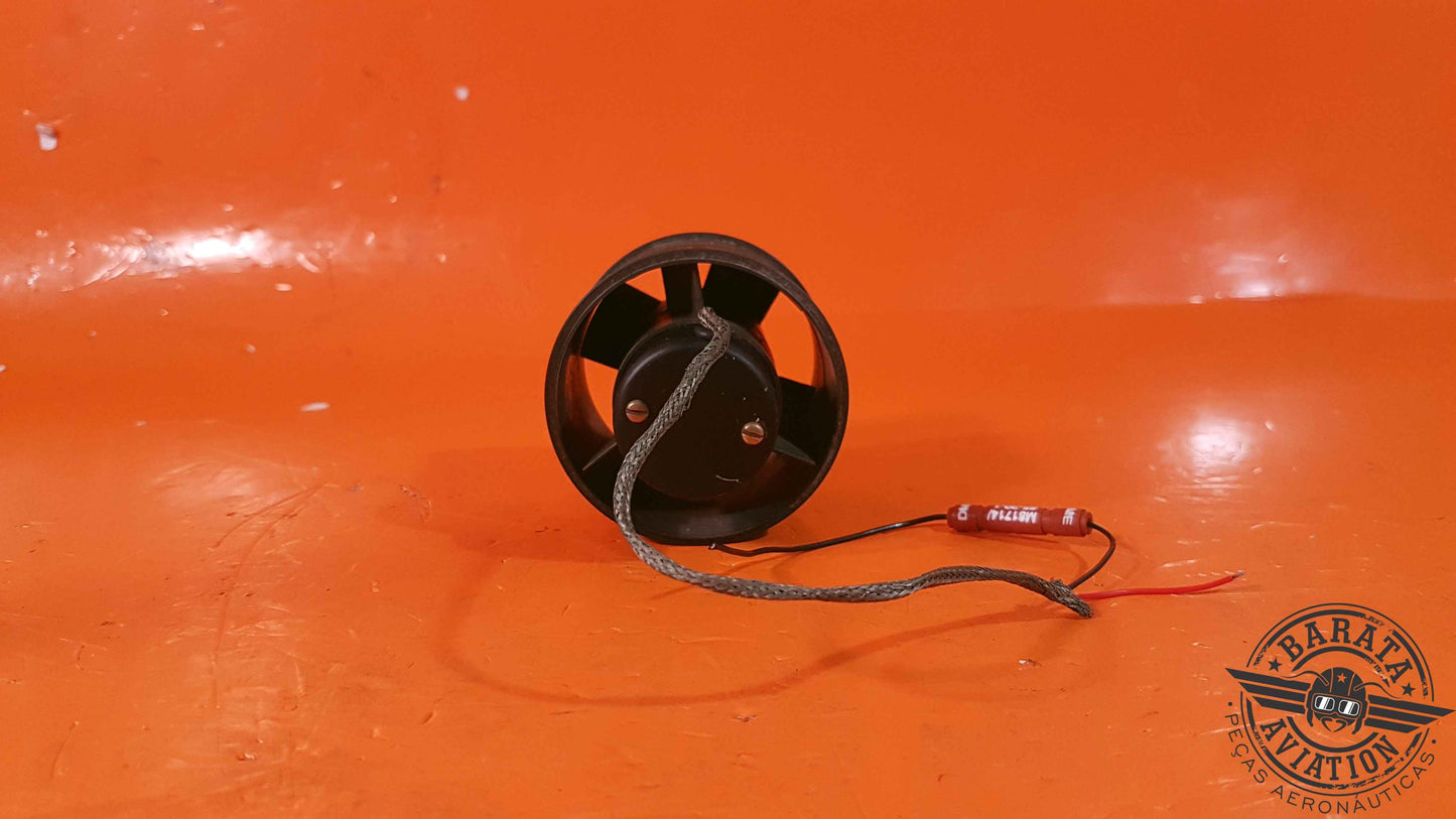 19A827   Globe Windshield Defog Blower   28 Vdc