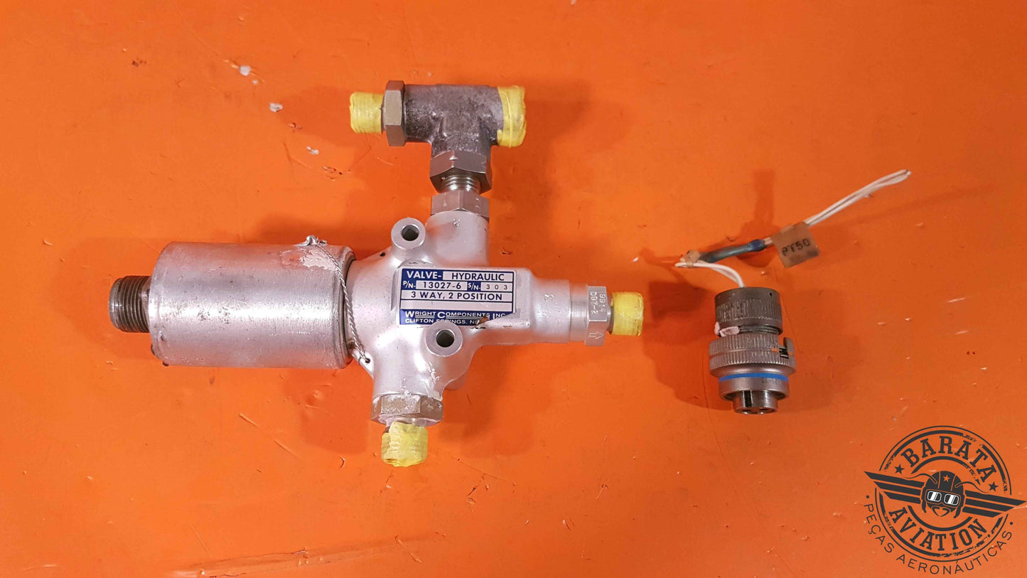 13027-6  Wright Components Hydraulic Valve