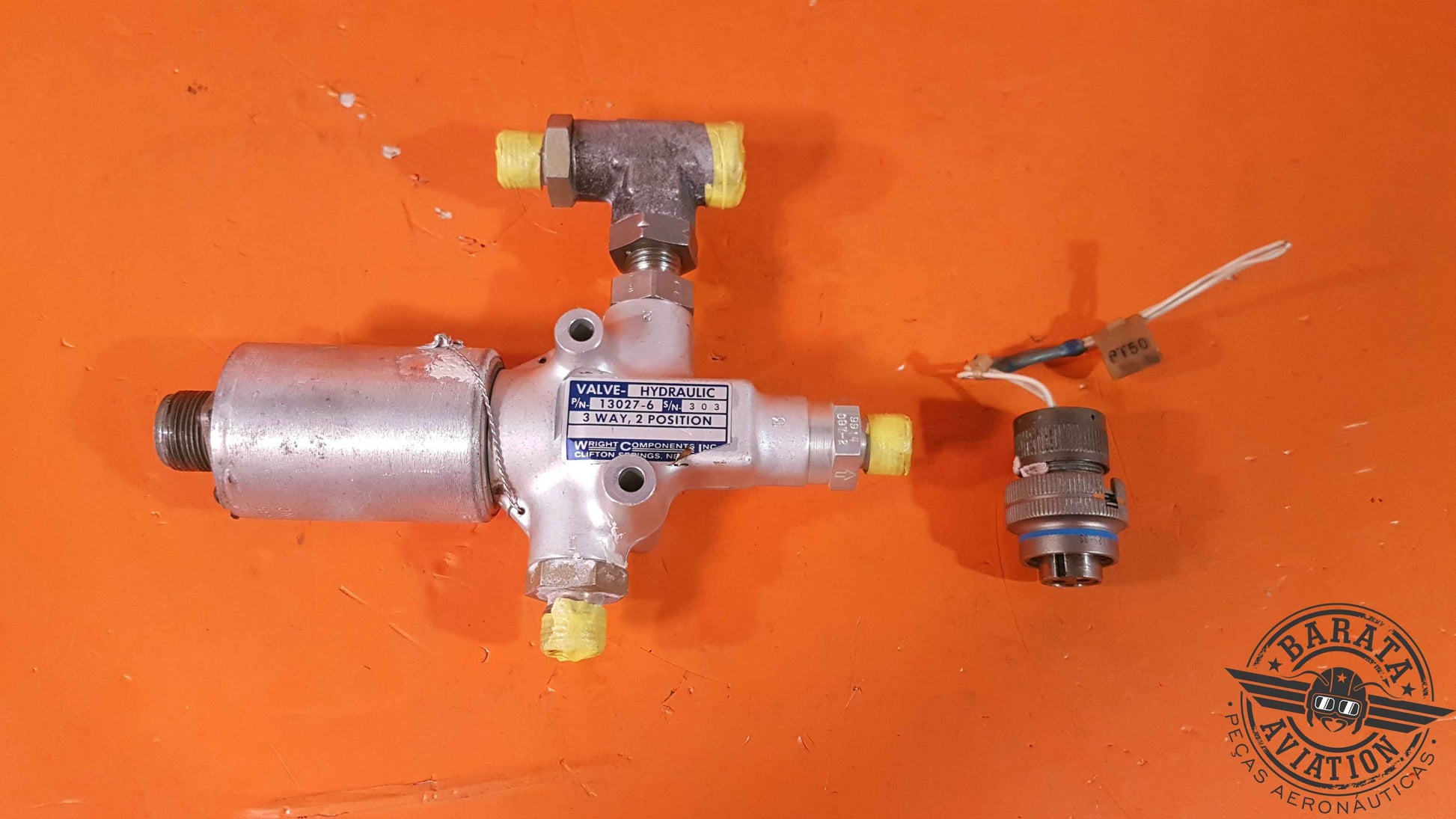 13027-6  Wright Components Hydraulic Valve