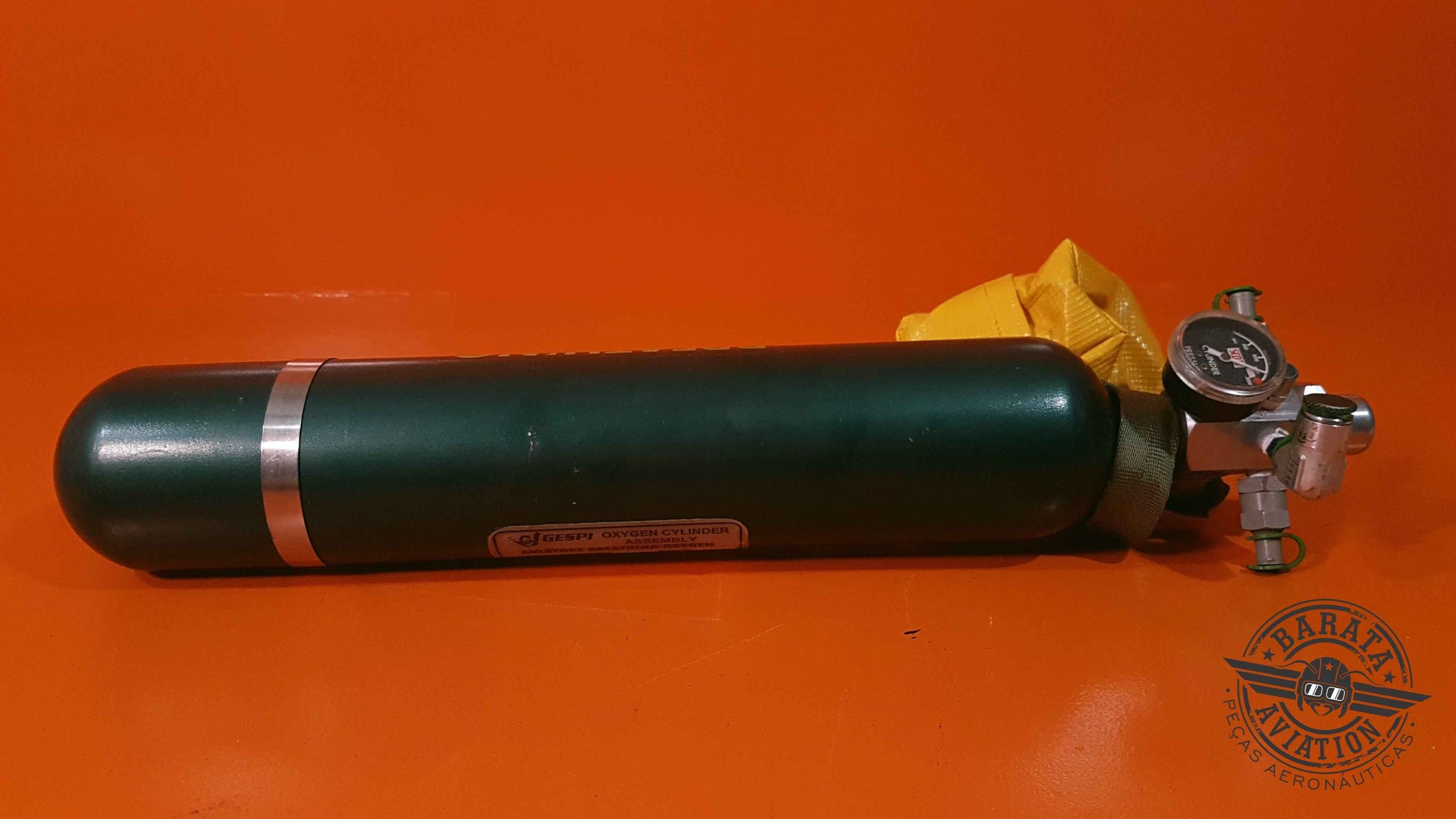 5500M6W-FF23AP Scott Oxygen Regulator & Cylinder Assy