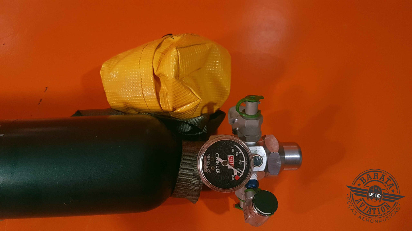 5500M6W-FF23AP Scott Oxygen Regulator & Cylinder Assy