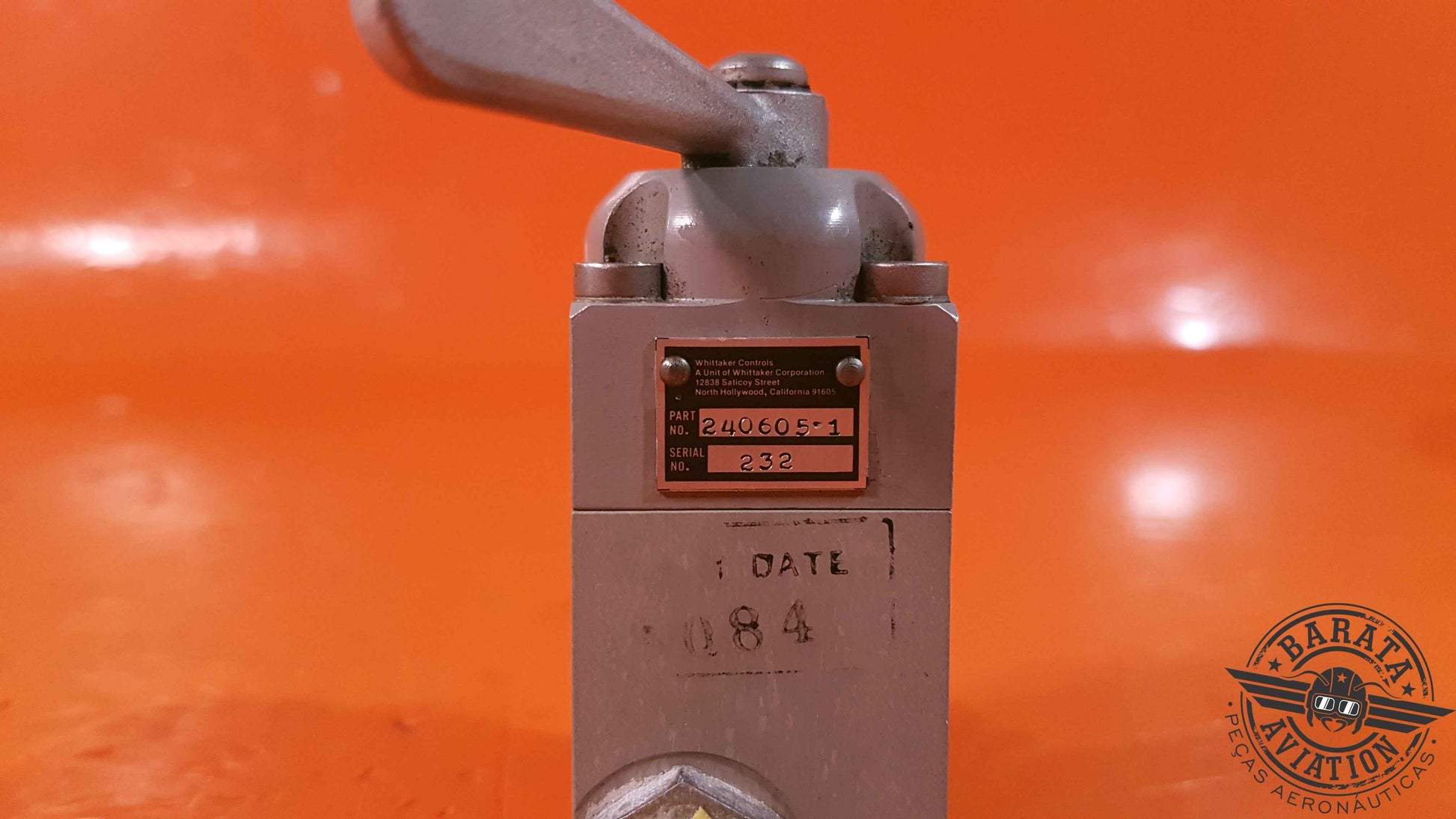 240605-1 Whittaker Shut-off Valve