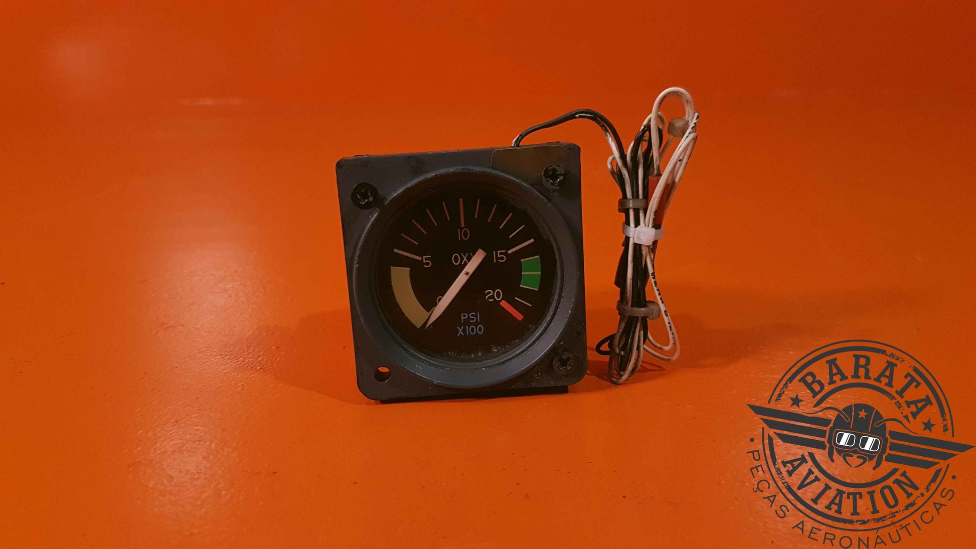C668512-0201 Cessna Oxygen Pressure Indicator