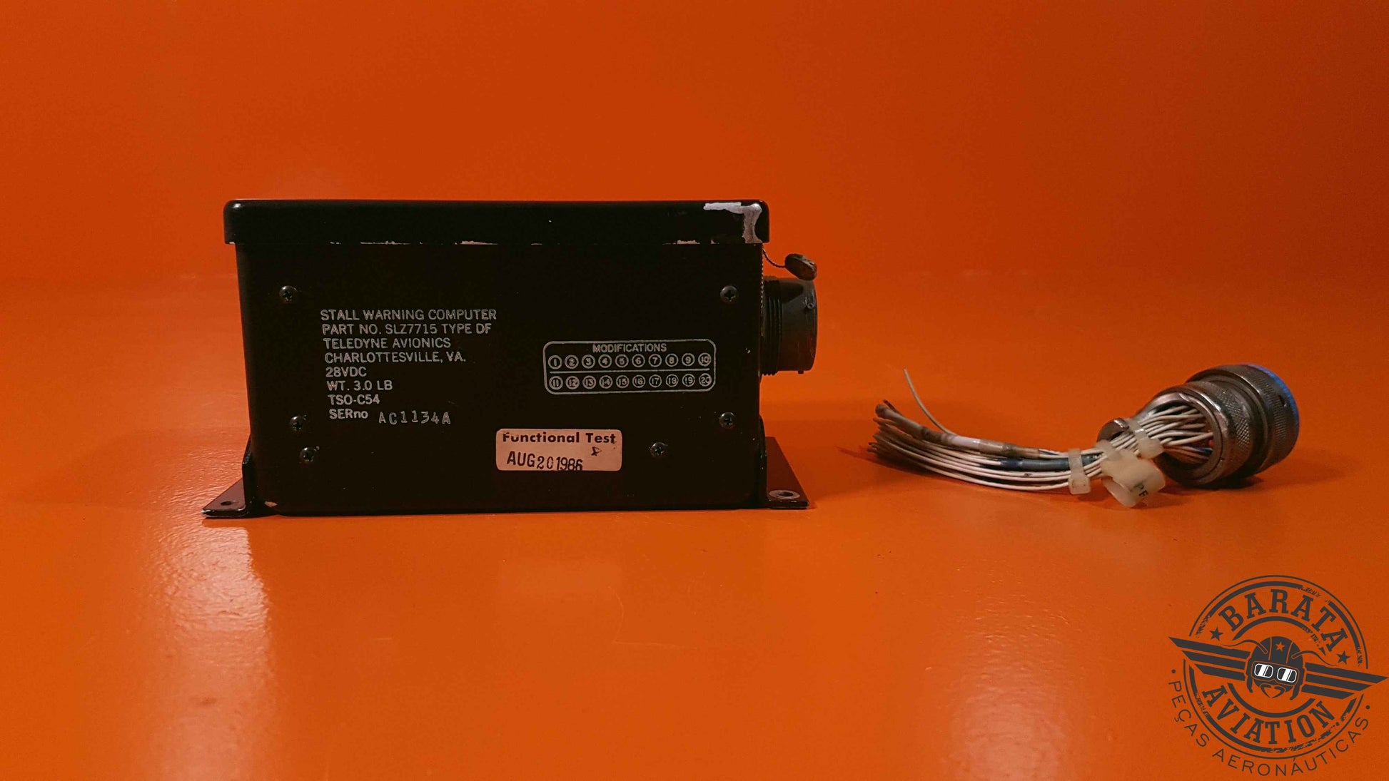 SLZ7715 Teledyne Stall Warning Computer