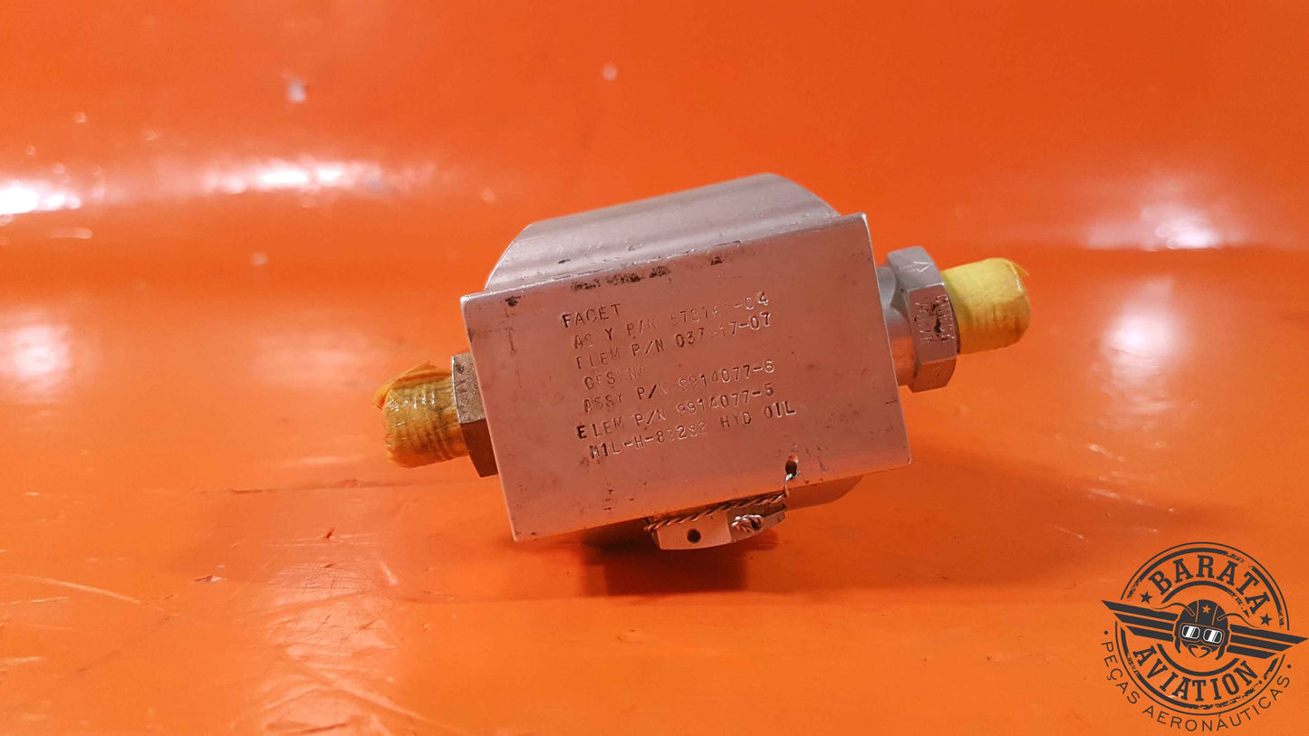 9914077-6 Cessna Hydraulic Oil Filter Assy