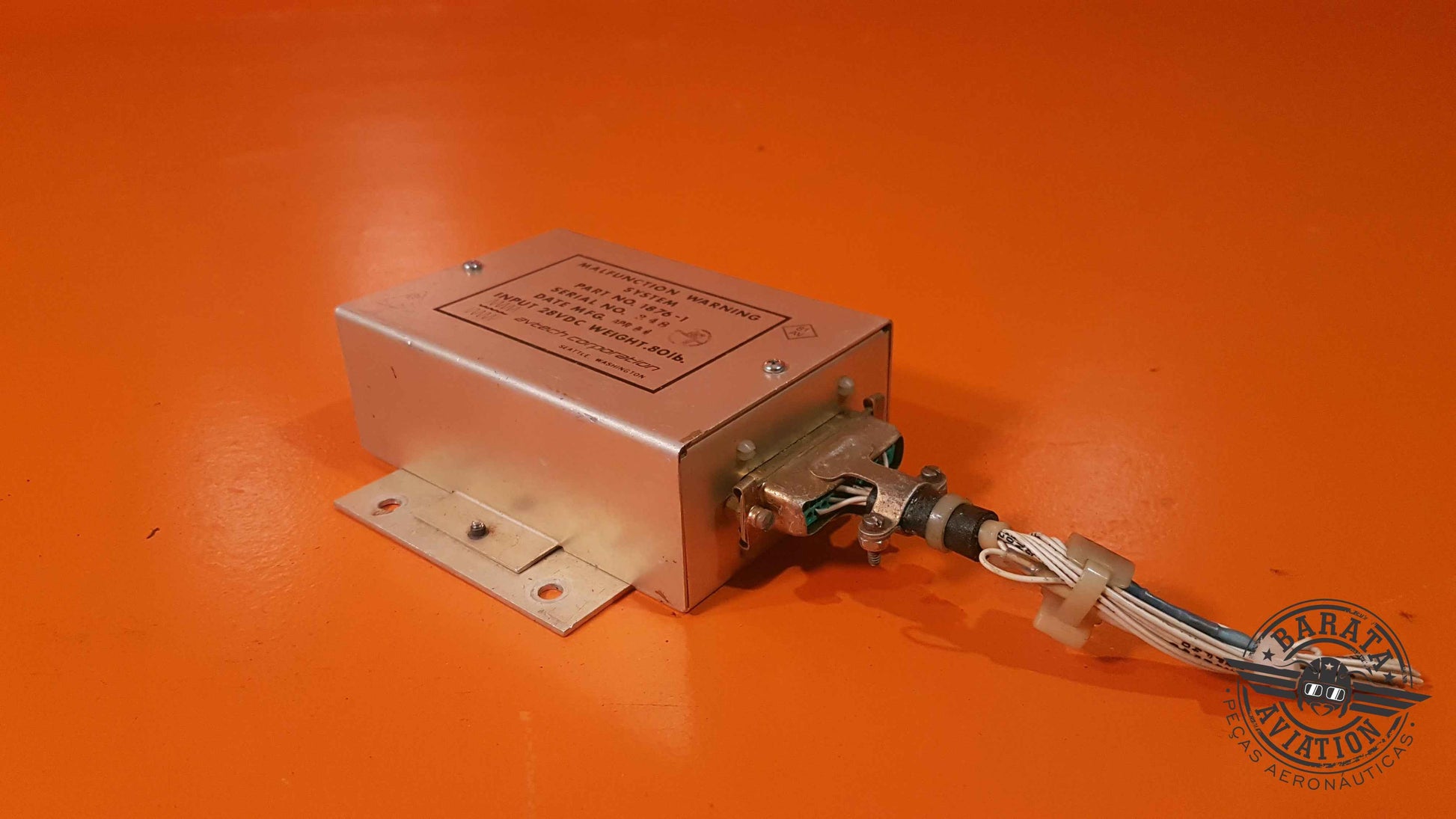 1876-1   Avtech Malfunction Warning System