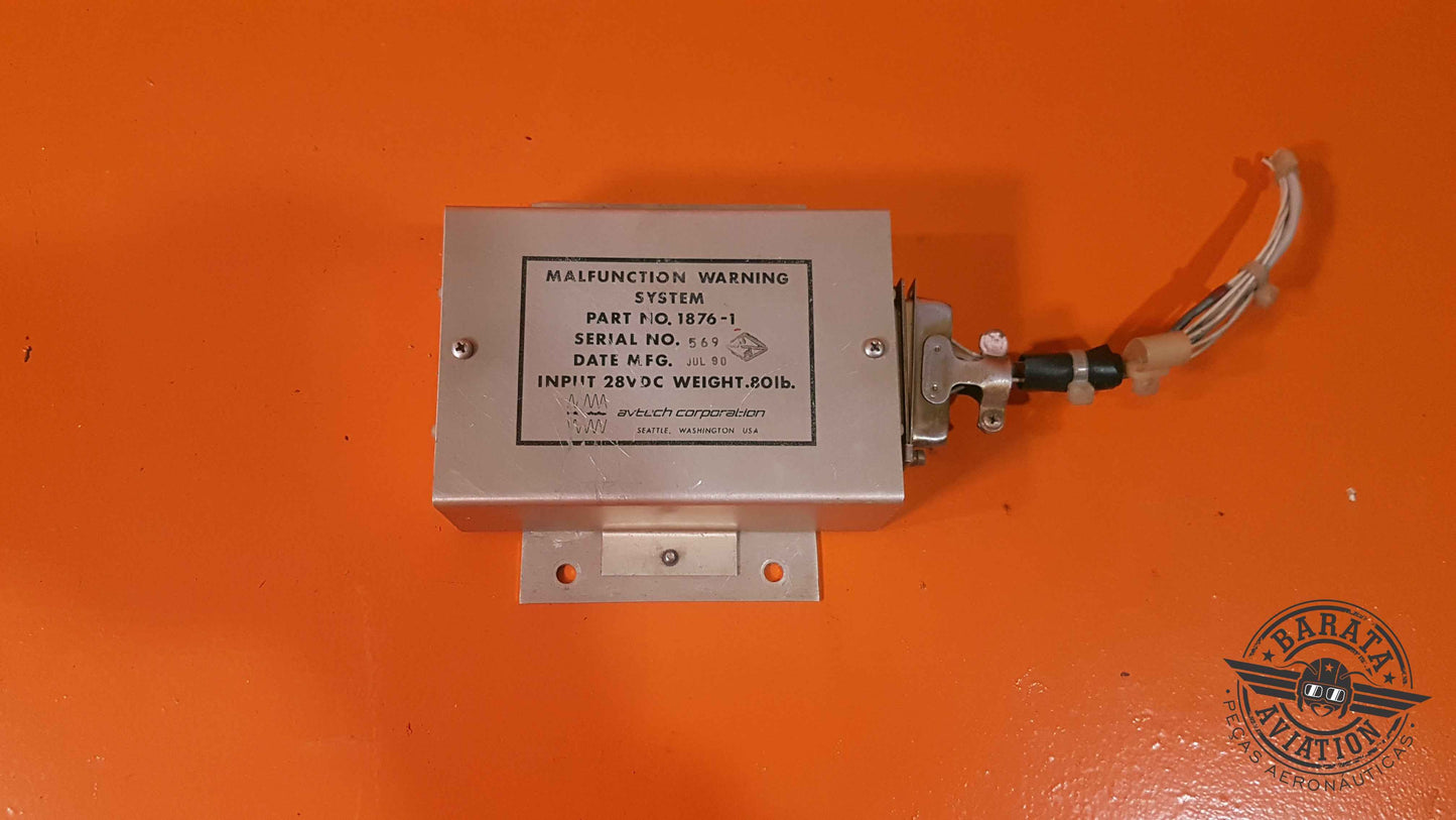 1876-1  Avtech Malfunction Warning System