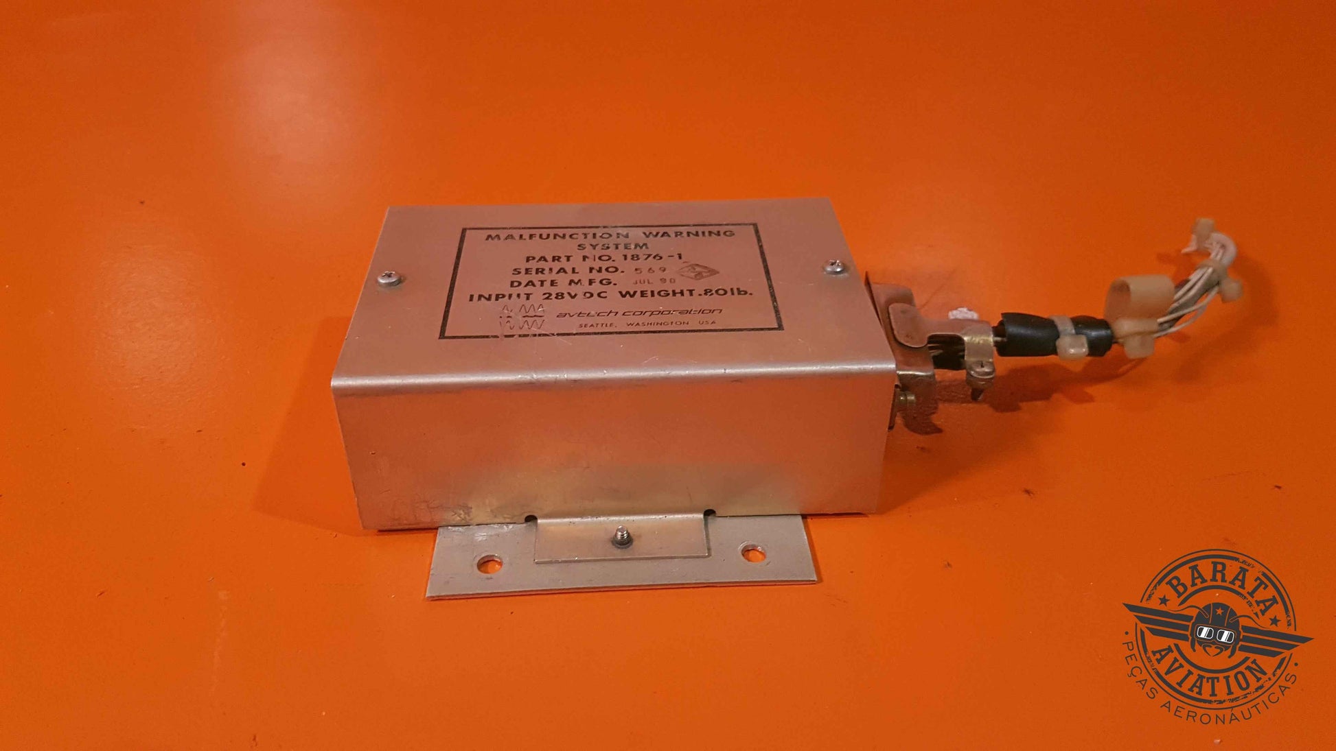 1876-1  Avtech Malfunction Warning System