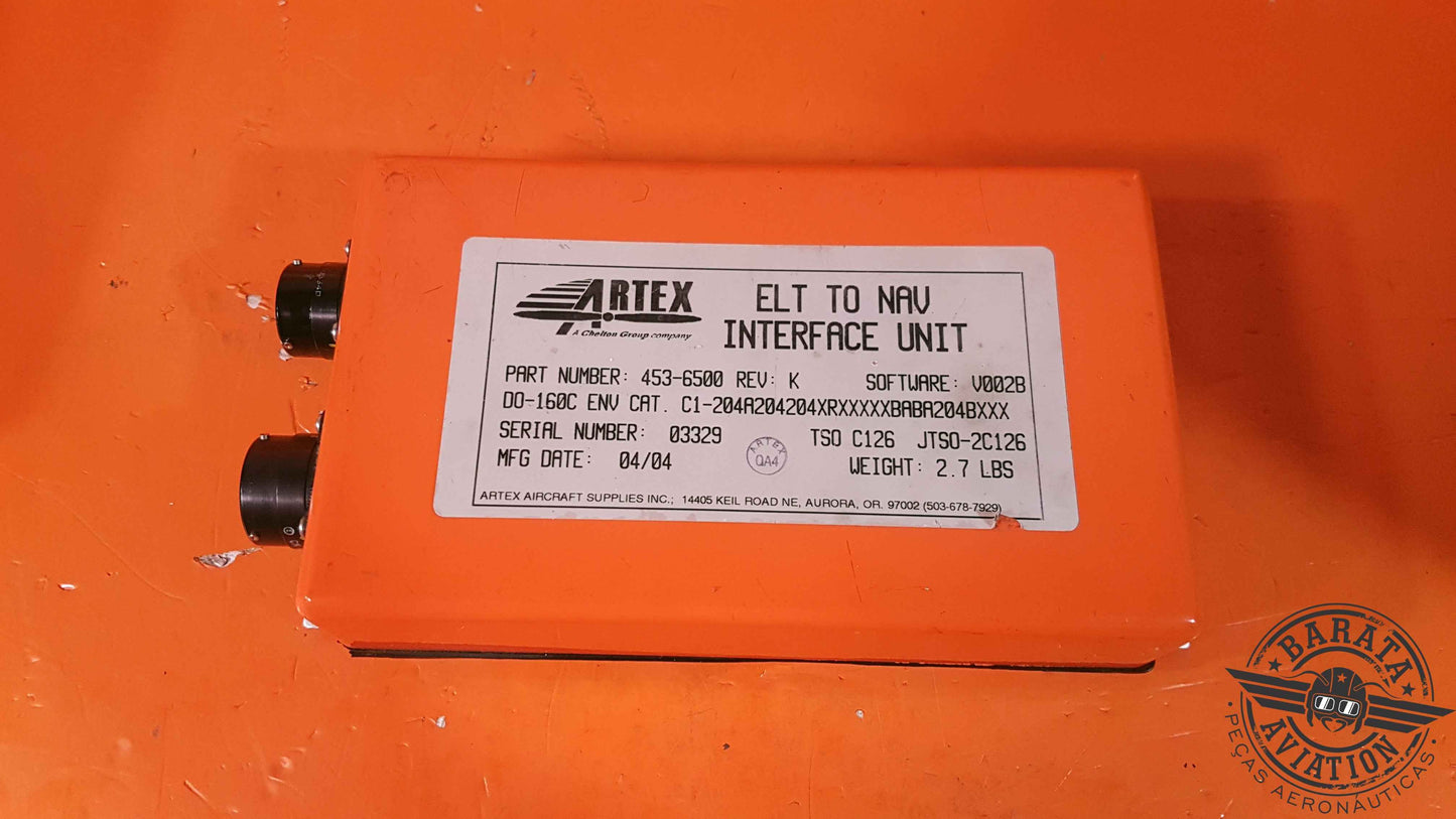453-6500 Artex Elt to Nav Interface Unit