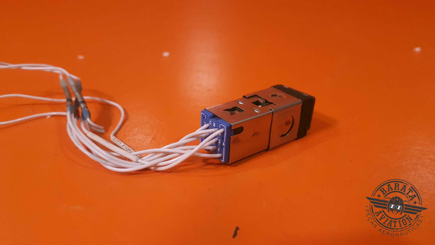 M22885-108-4412B   Aerospace Annunciator Switch