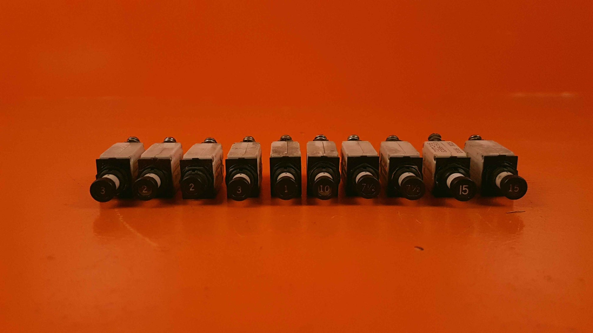 7277-2 Klixon Kit of 10 Circuit Breakers