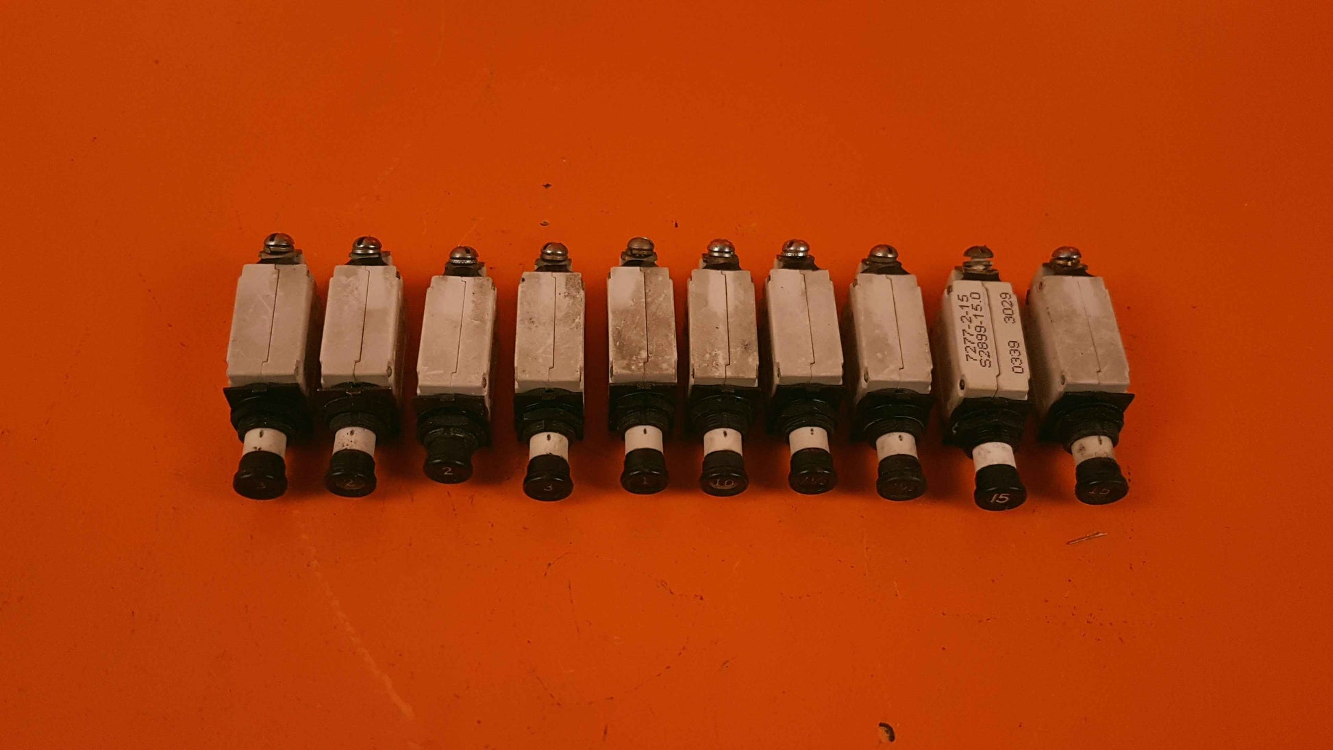 7277-2 Klixon Kit of 10 Circuit Breakers