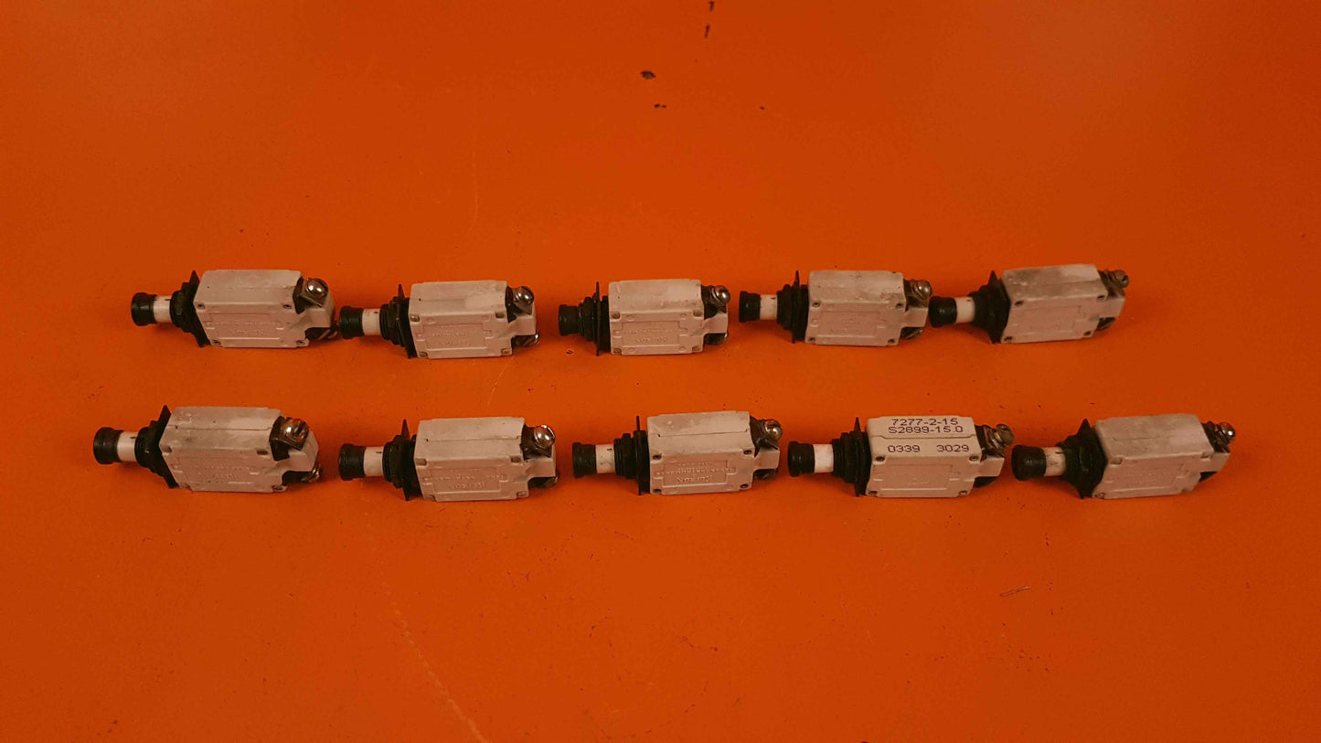 7277-2 Klixon Kit of 10 Circuit Breakers