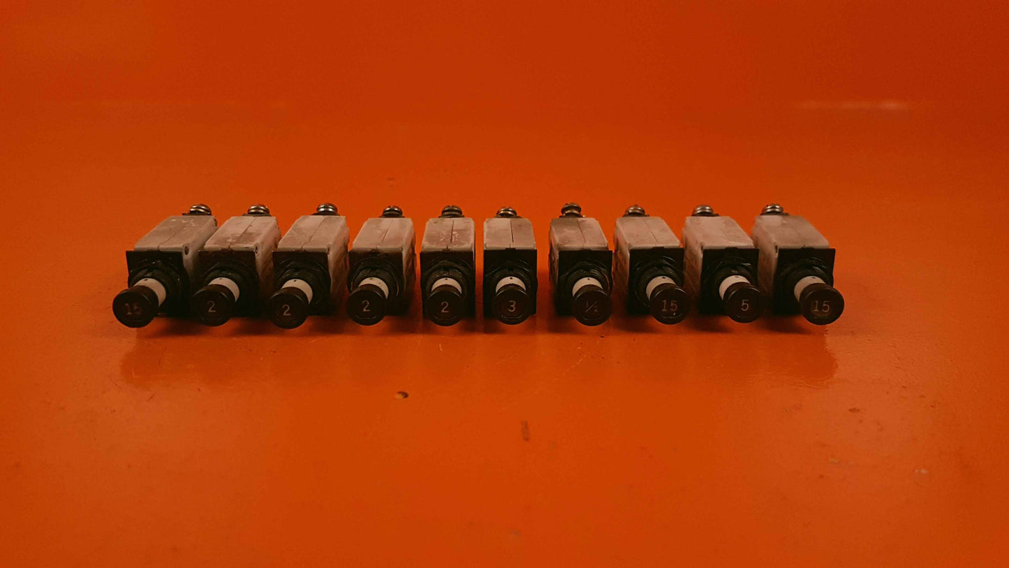 7277-2 Klixon Kit of 10 Circuit Breakers
