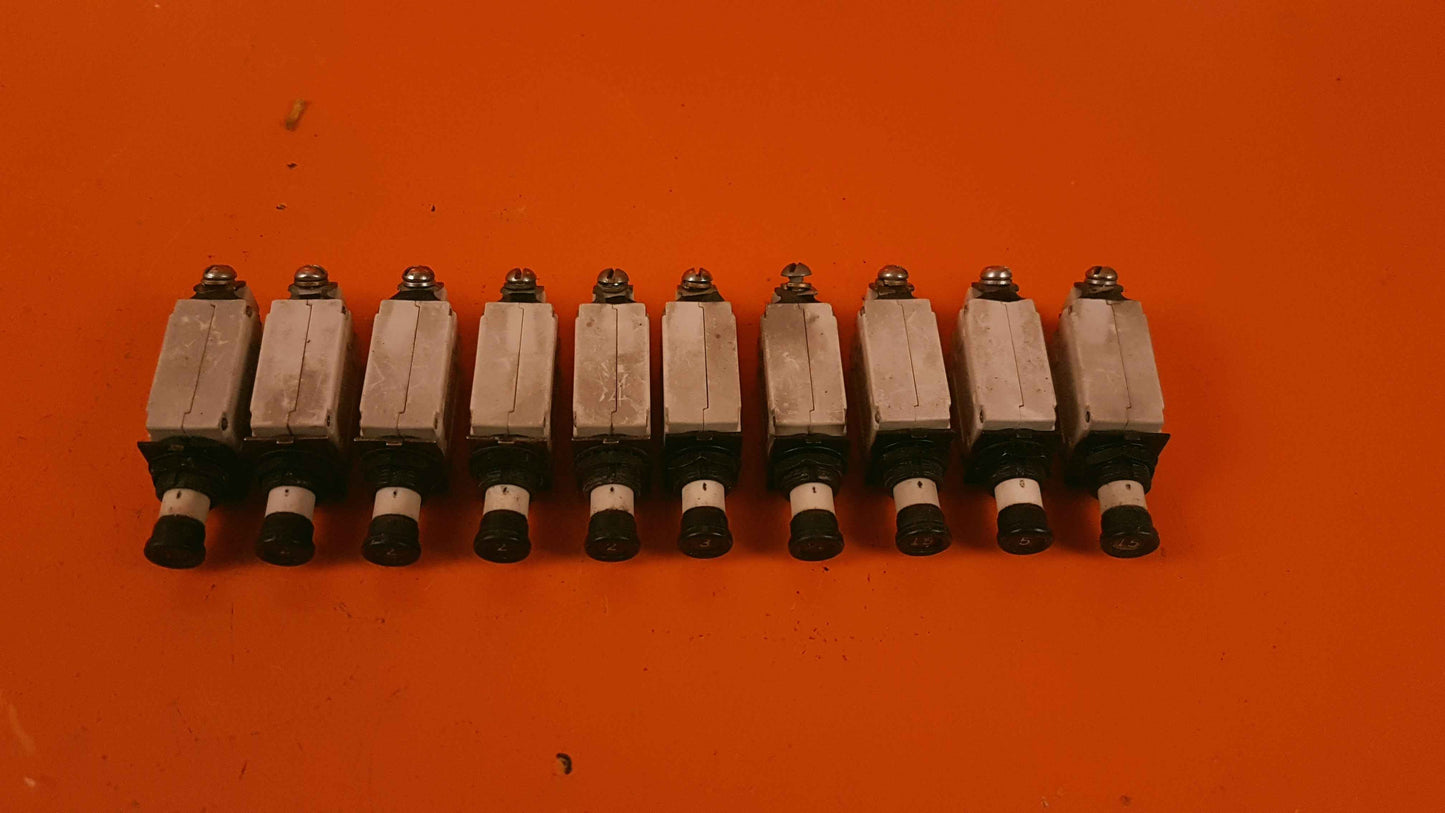 7277-2 Klixon Kit of 10 Circuit Breakers