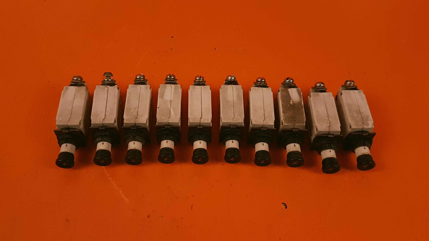 7277-2-2 Klixon Kit Of 10 Circuit Breakers