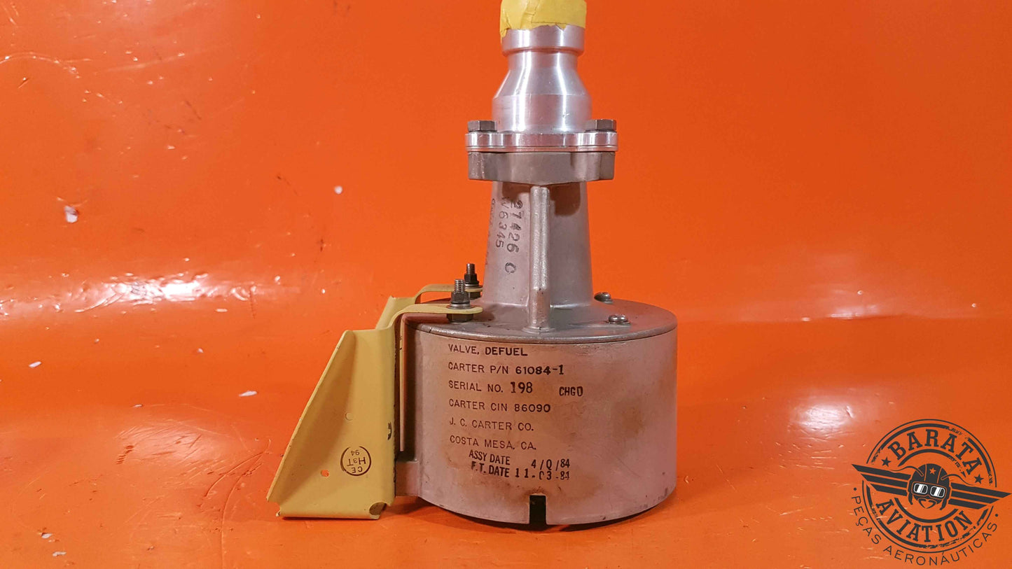 61084-1   J.C Carter Valve Assy  Pressure Defuel