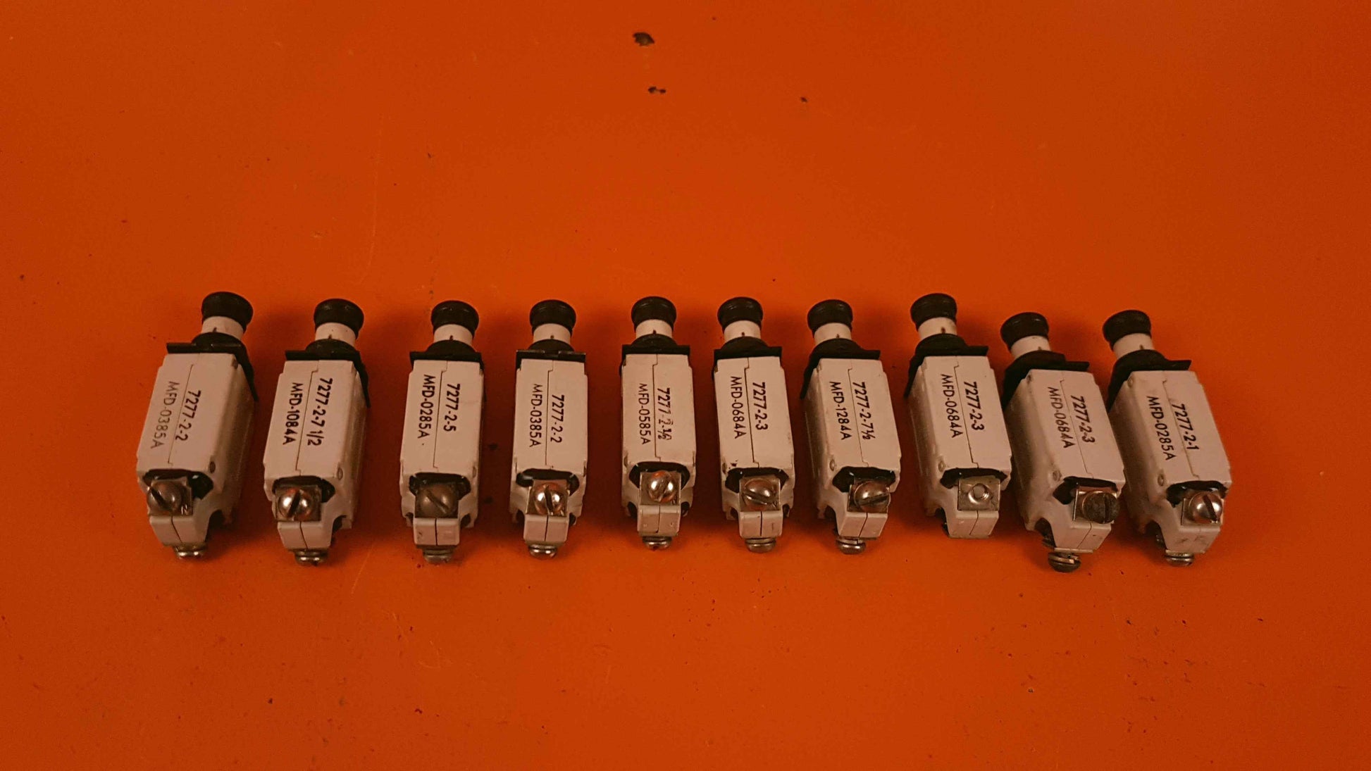 7277-2 Klixon Kit of 10 Circuit Breakers