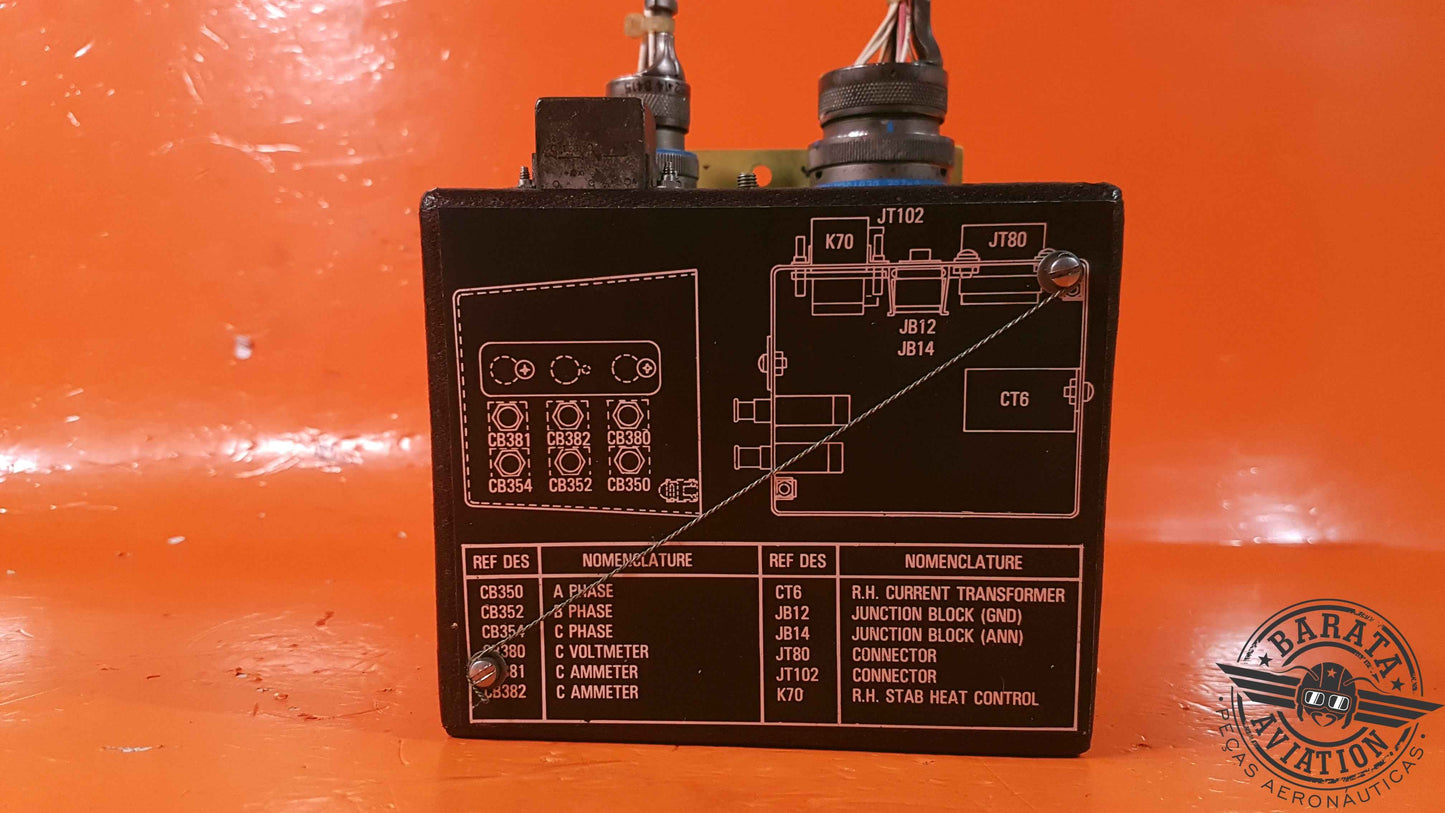 6238024-6   Cessna  R/H 650 Power Junction Box Assembly