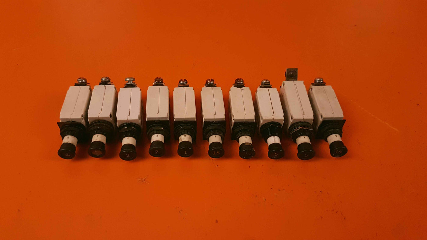 7277-2 Klixon Kit of 10 Circuit Breakers