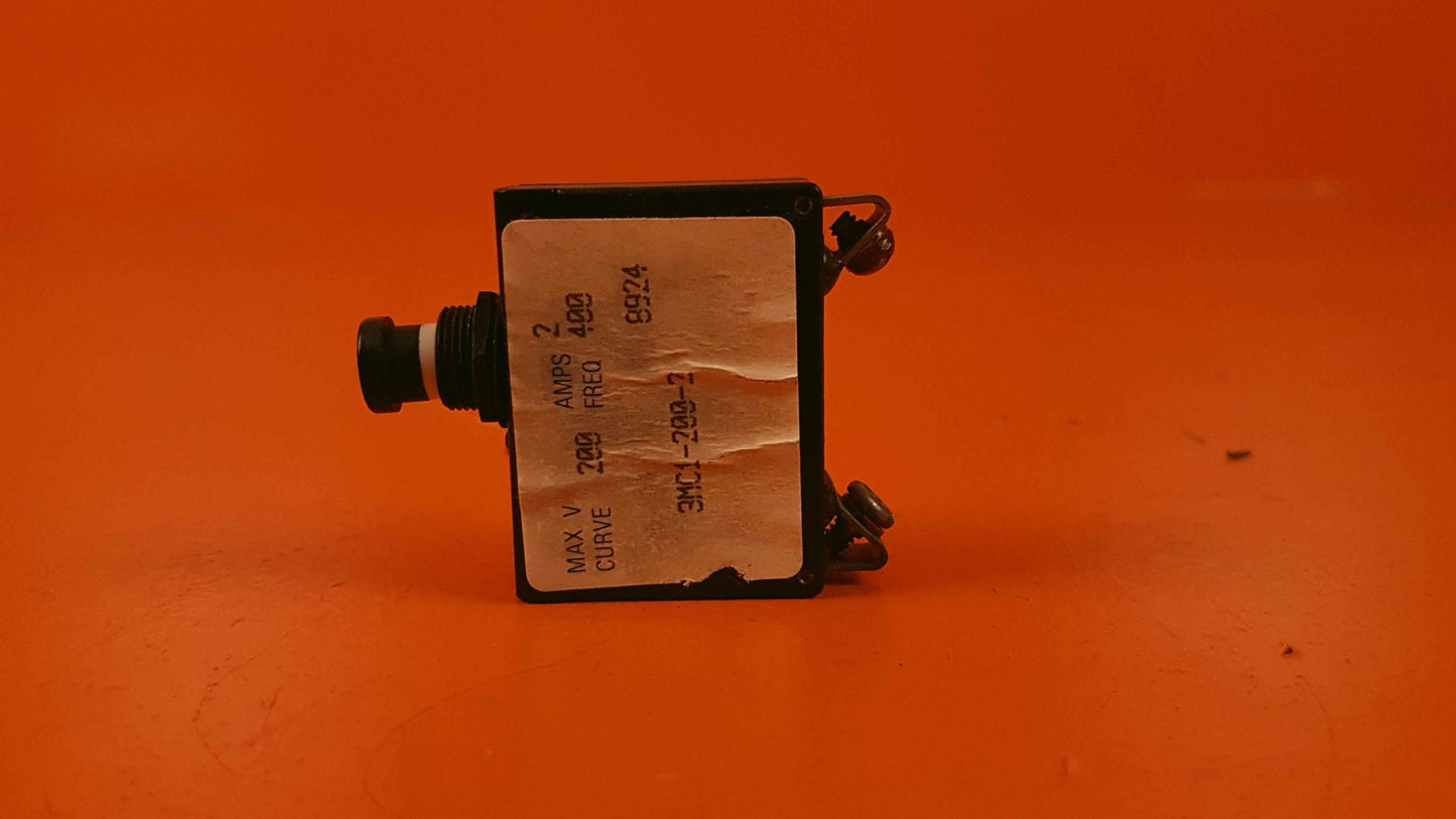 3MC1-200-2 Klixon Circuit Breaker