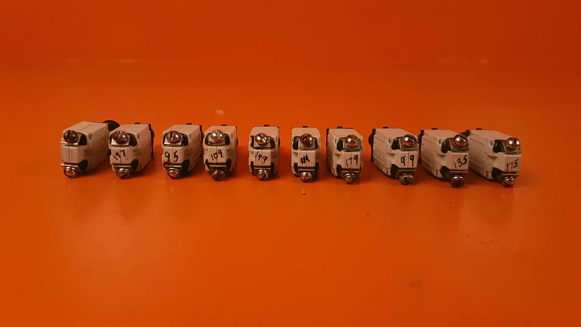7277-2-2 Klixon Kit of 10 Circuit Breakers