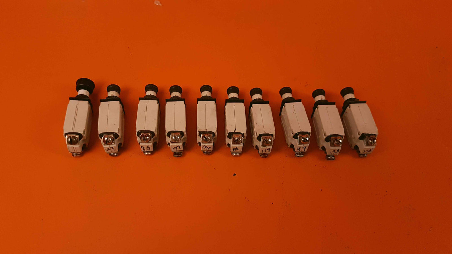 7277-2-2 Klixon Kit of 10 Circuit Breakers
