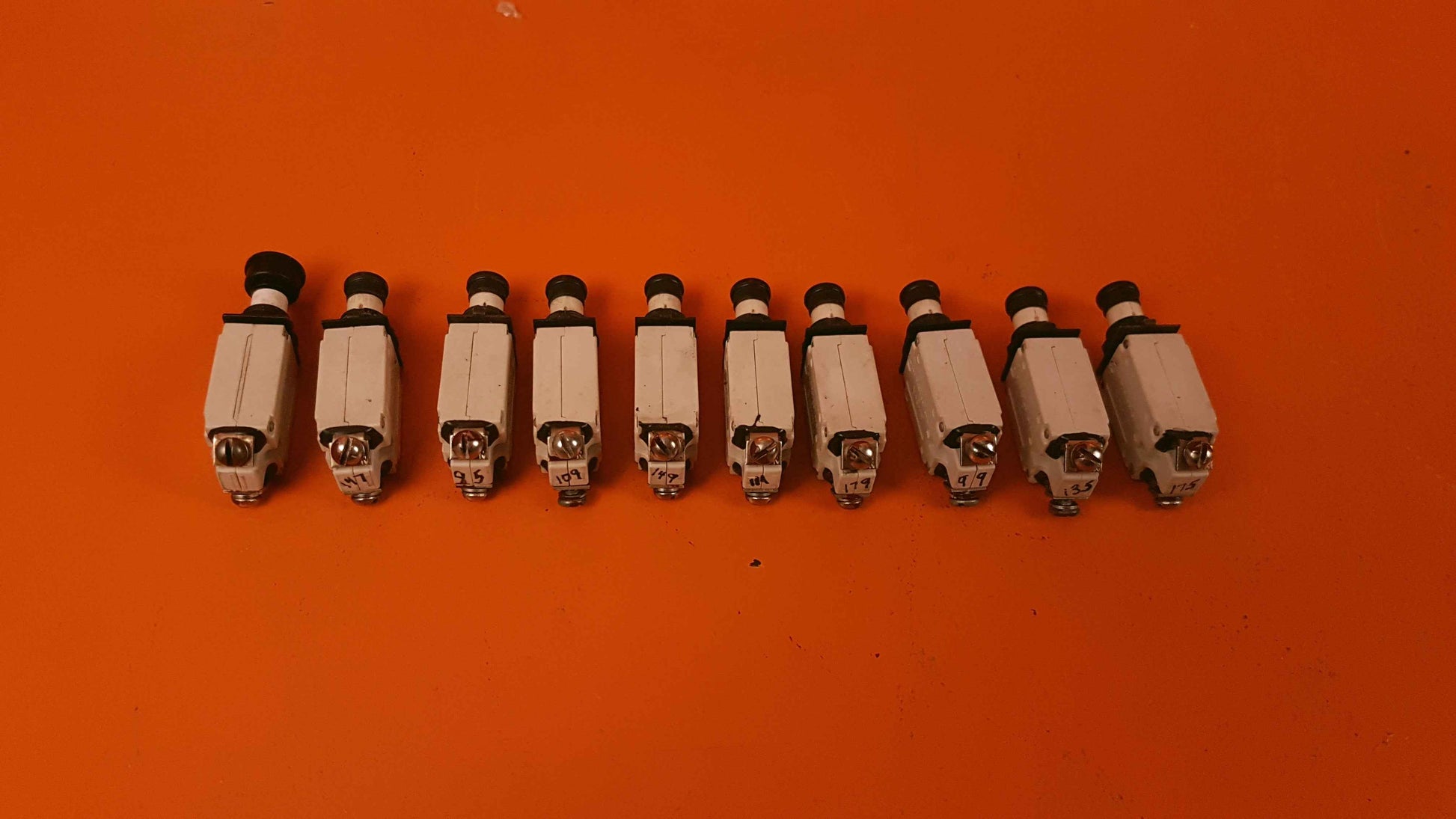 7277-2-2 Klixon Kit of 10 Circuit Breakers