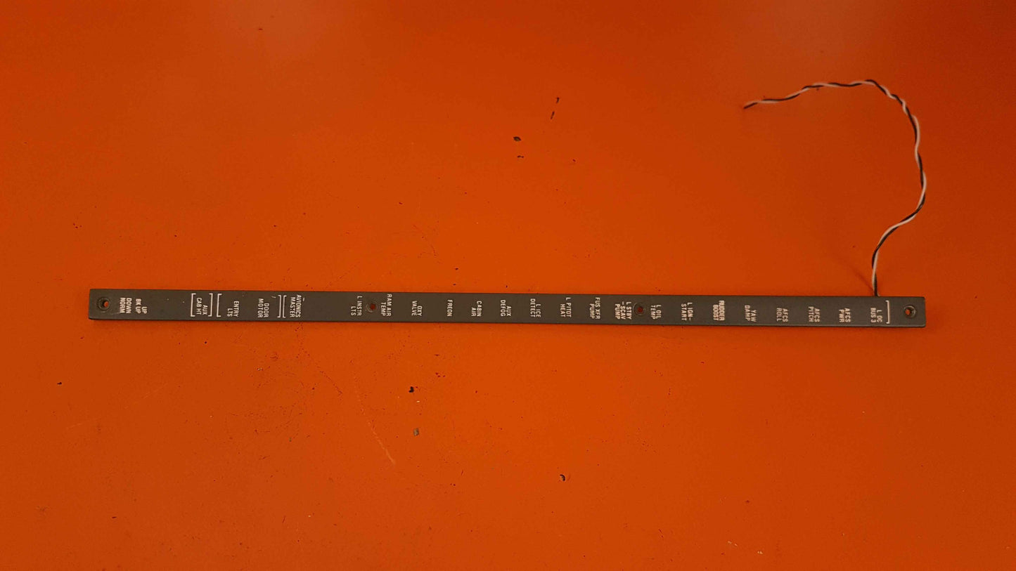 6608216-11 Cessna Overlay, Blank