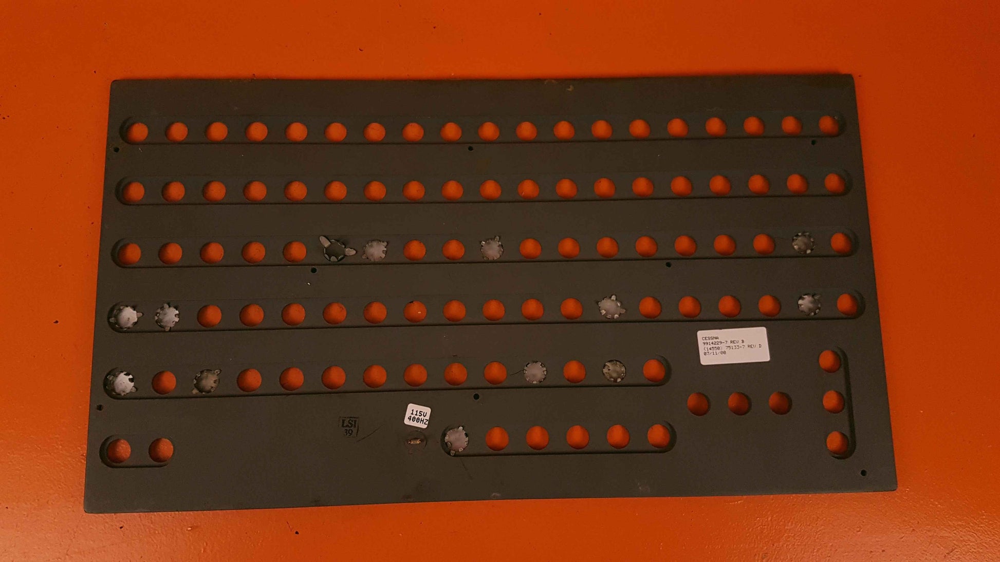 9914229-7 Cessna L/H Panel Lighted