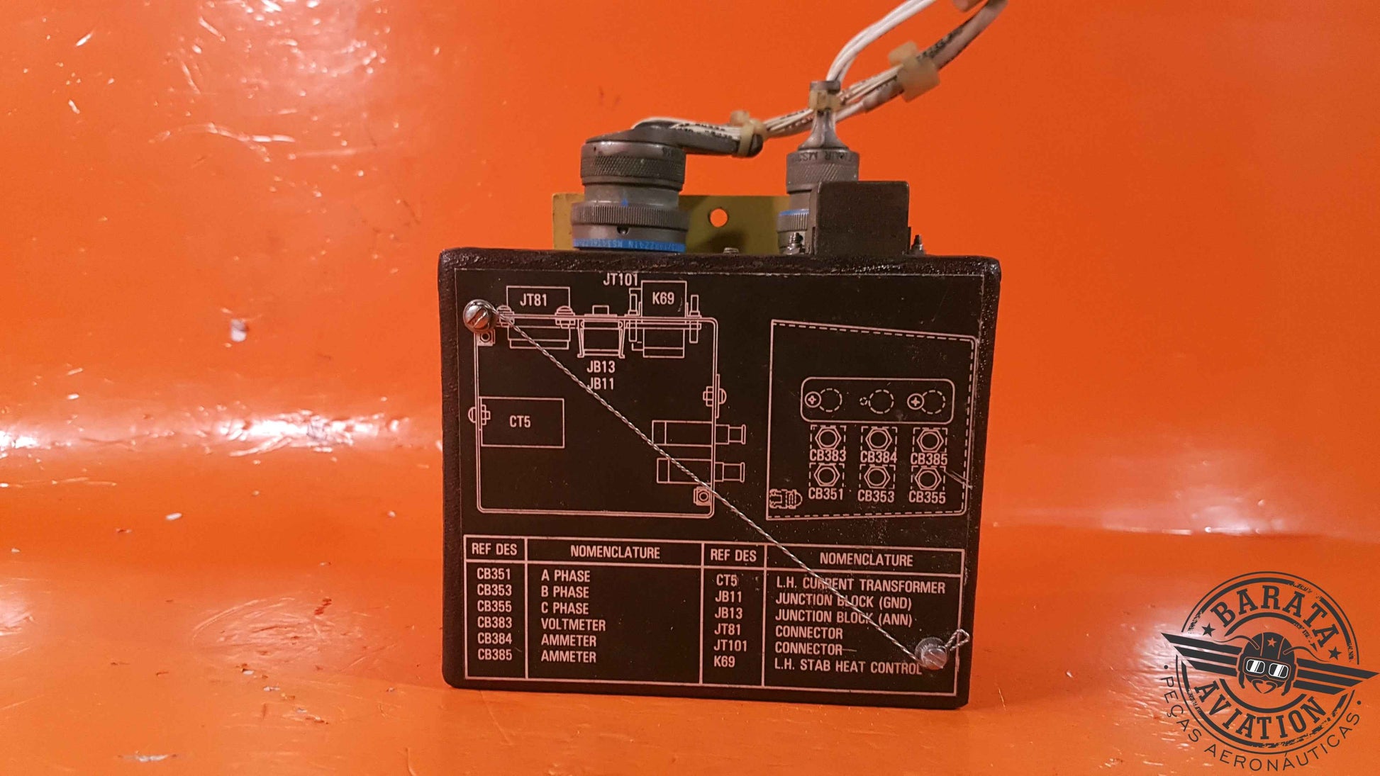 6238024-7 Cessna  L/H 650 Power Junction Box Assembly