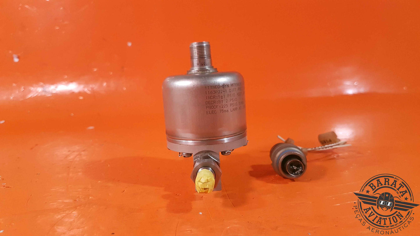 1163P22-1 ITT Differential Pressure Switch Assy