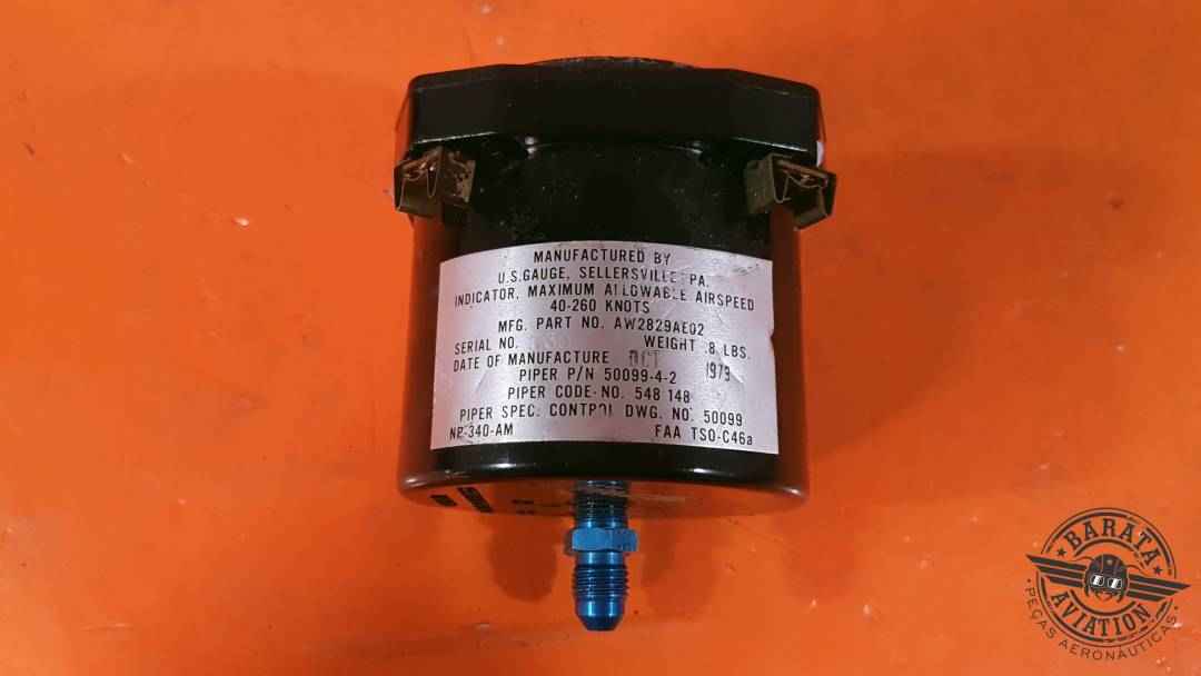 AW2829AE02  U.S Gauge Airspeed Indicator