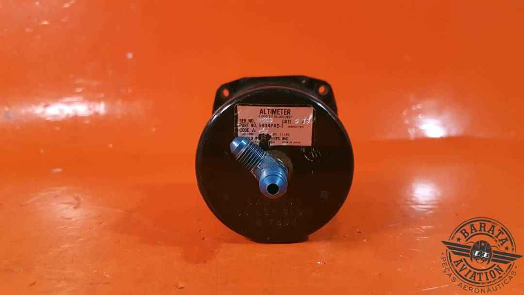 5934PAD-1 United Altimeter  - 1000 to 35.000 Feet