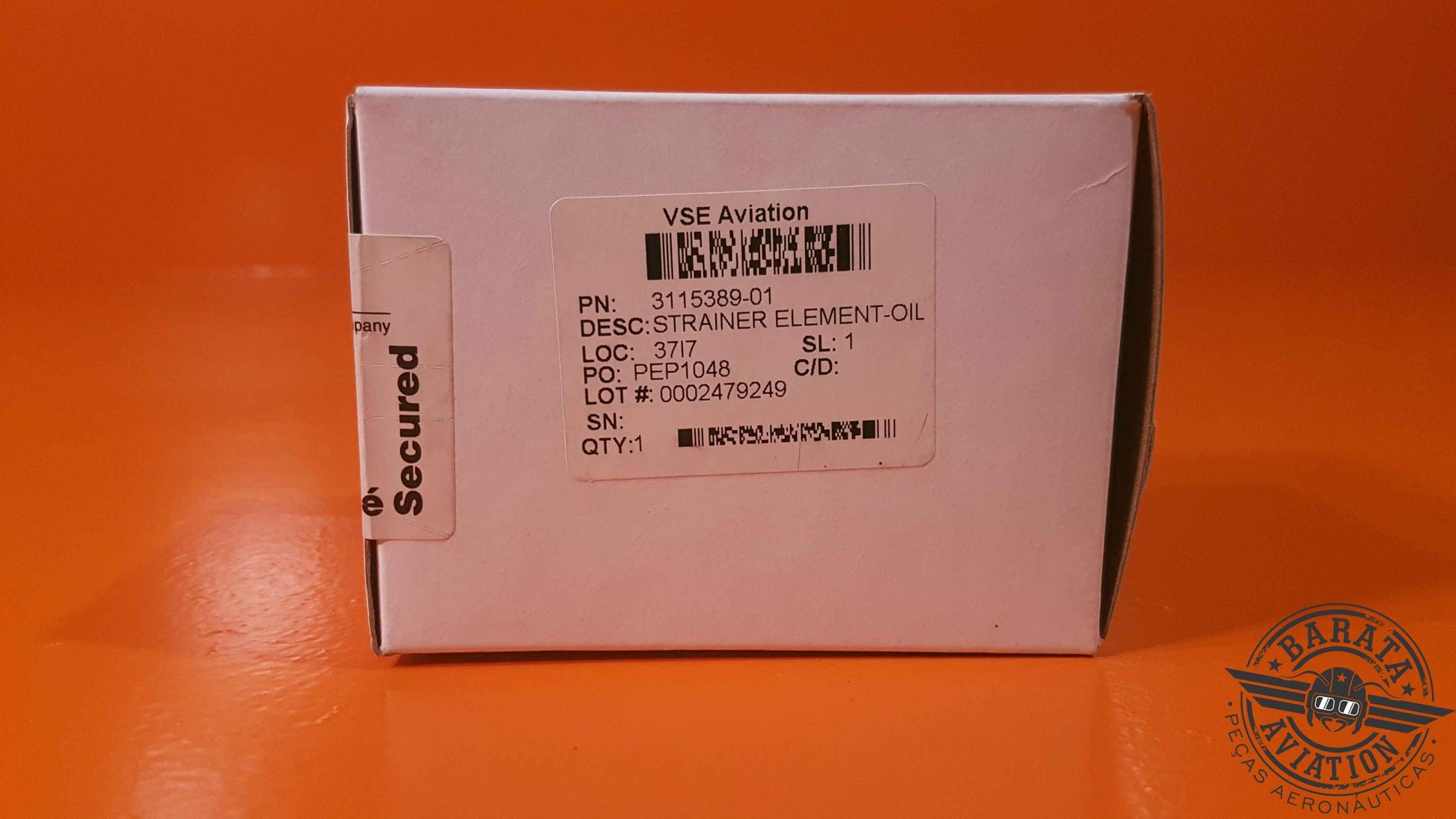 3115389-01 Pratt & Whitney Strainer  - New