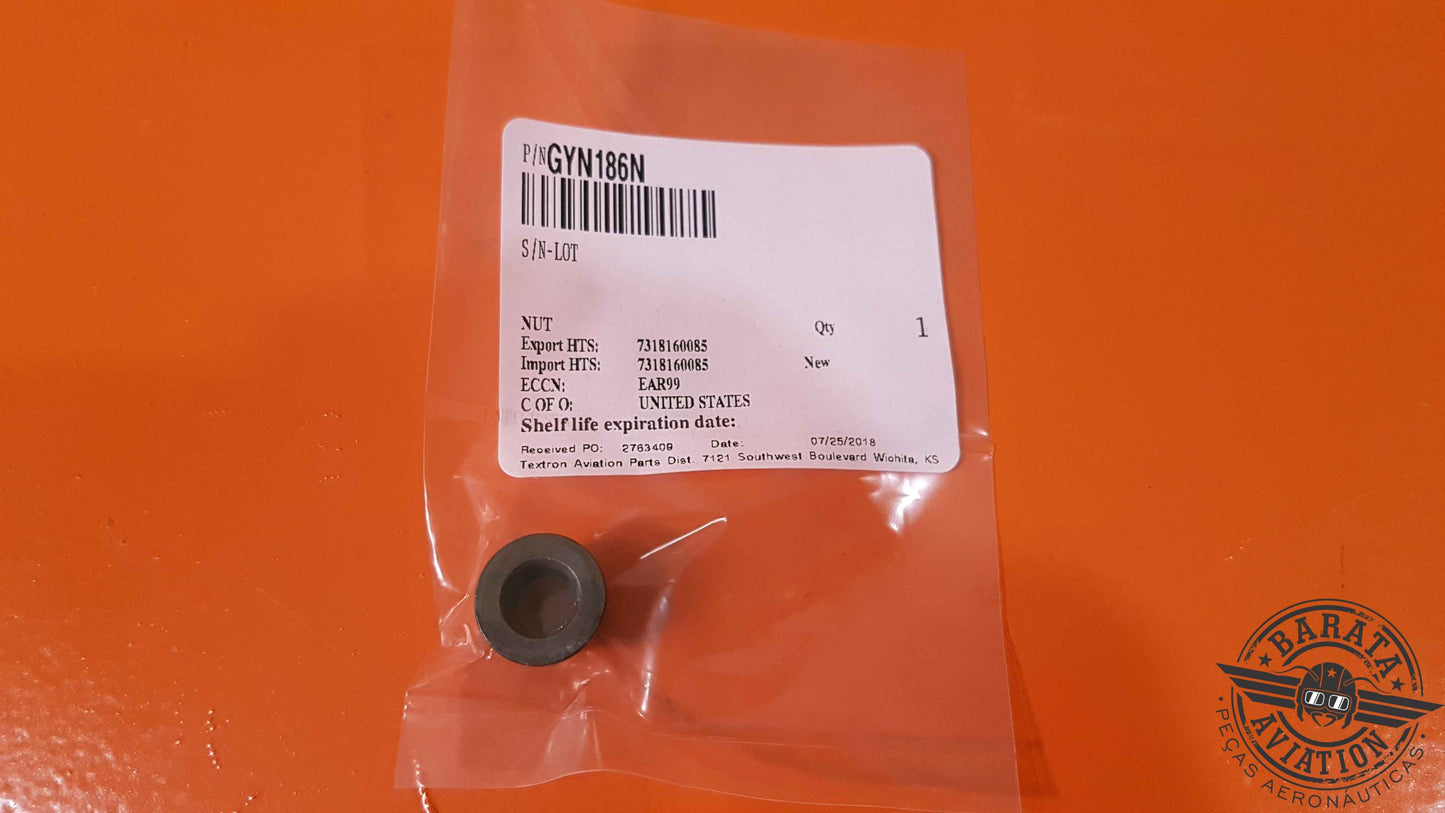 GYN186N Textron Nut Self Locking - Novo