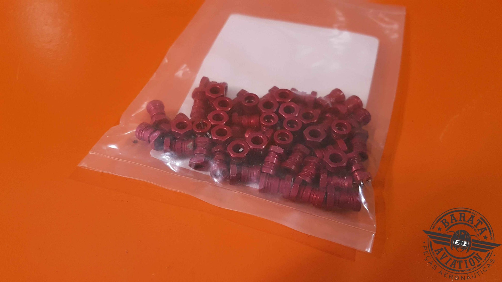HL70-5 Kit of 50 Collars Hi-lok Red - Novo