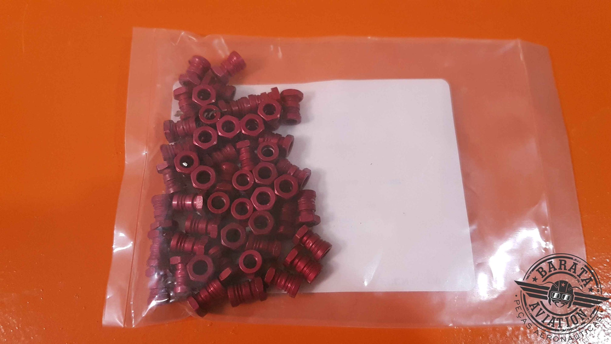 HL70-5 Kit of 50 Collars Hi-lok Red - Novo