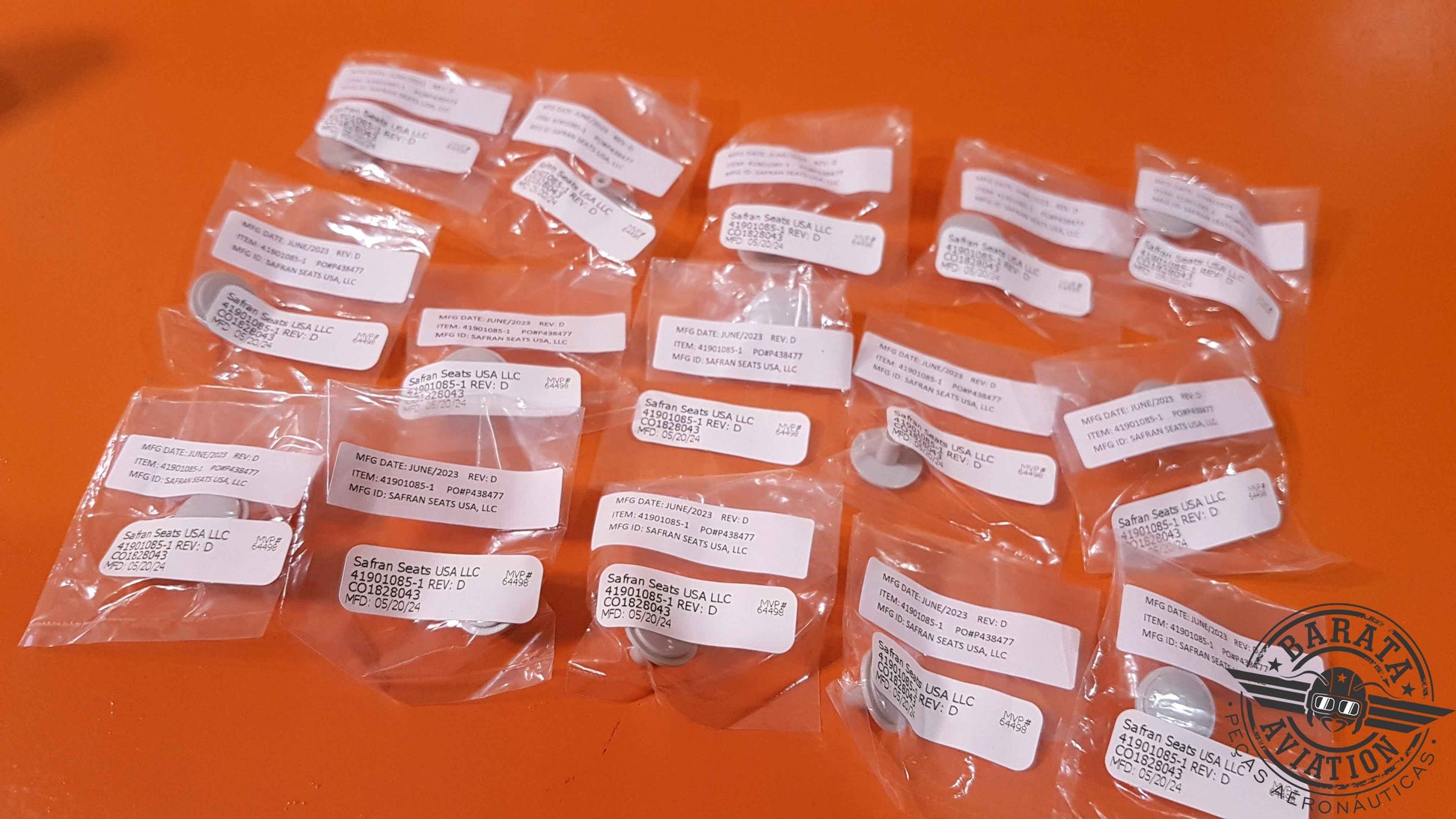 41901085-1 Safran Kit of 15 HDCP Latch Buttons