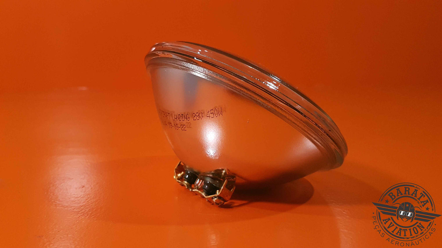 4580   G&E  All Glass Sealed Beam Lamp - Novo