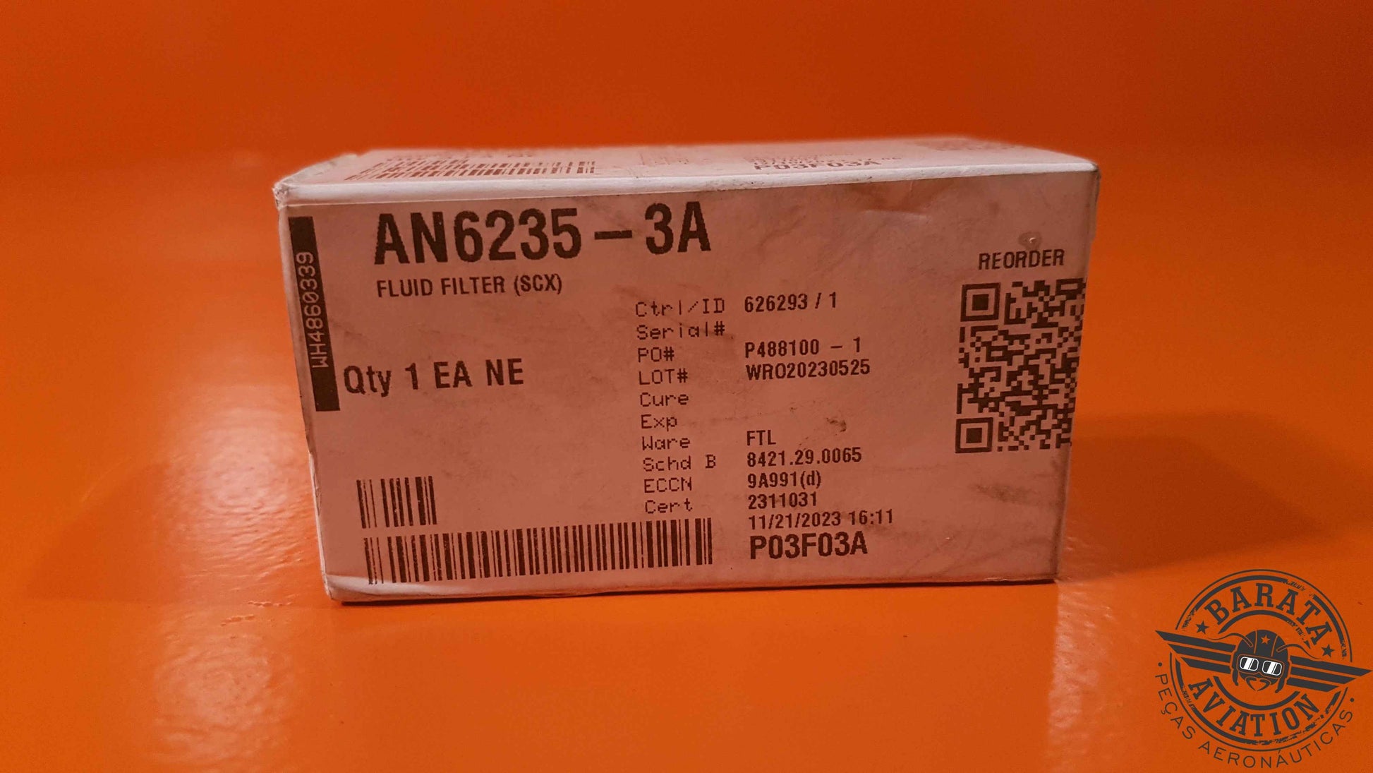AN6235-3A Global Filtration Filter Element - Novo