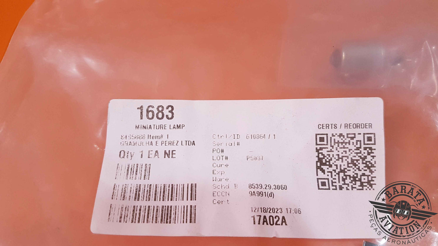 1683 Miniature Lamp - Novo