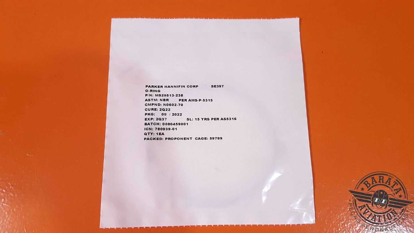 MS29513-238 Parker O-ring - Novo
