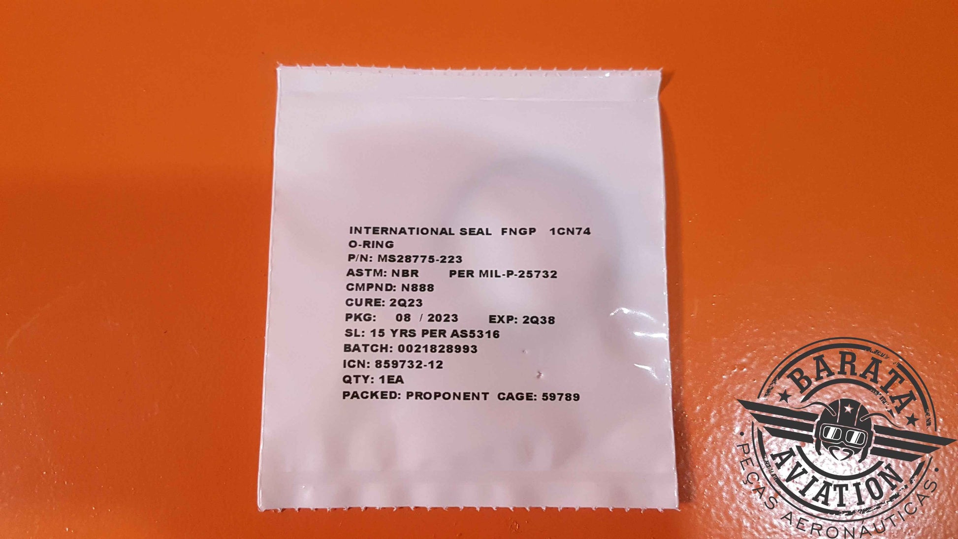 MS28775-223  International Seal O-ring