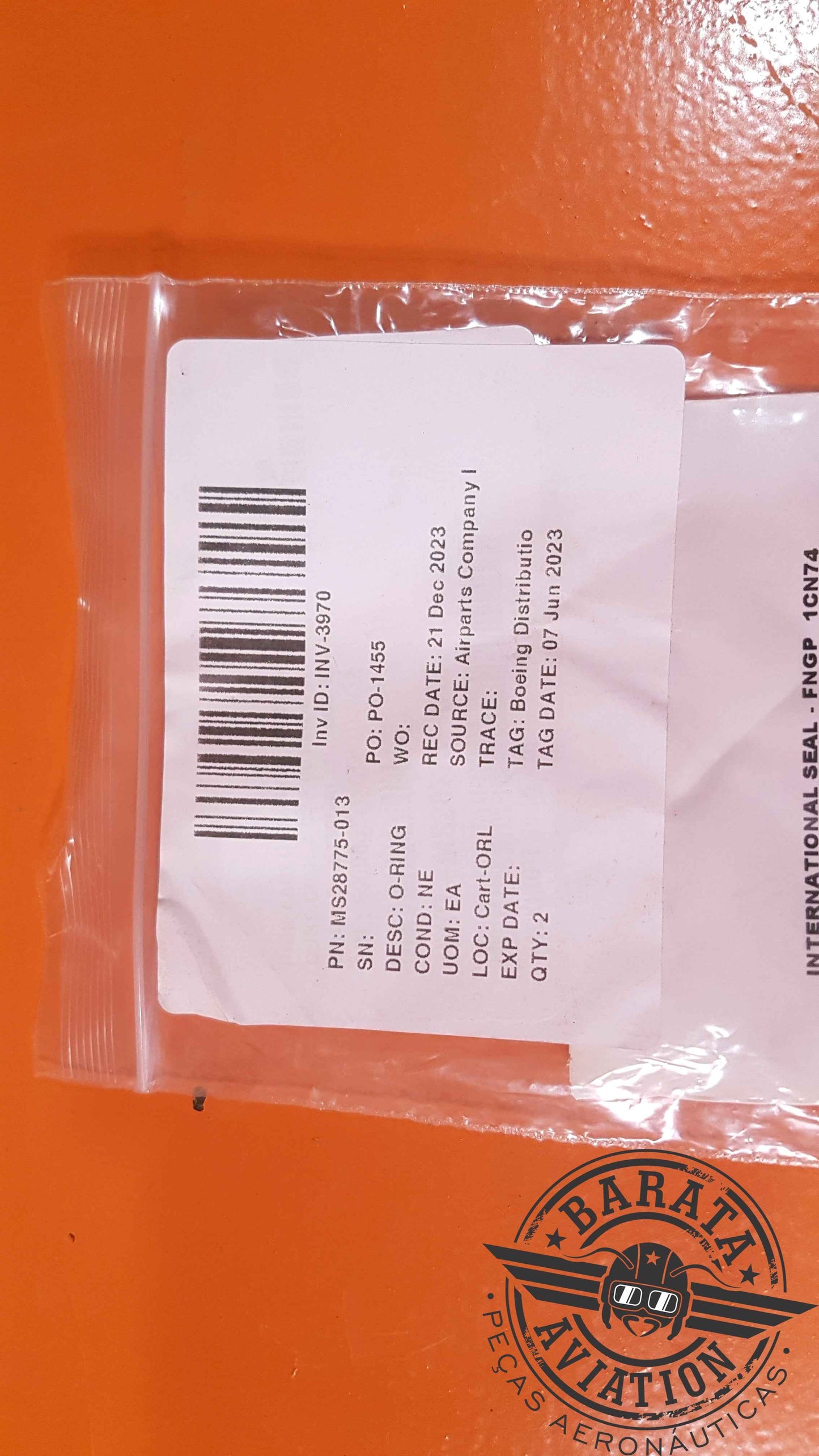 MS28775-013 International Seal O-ring