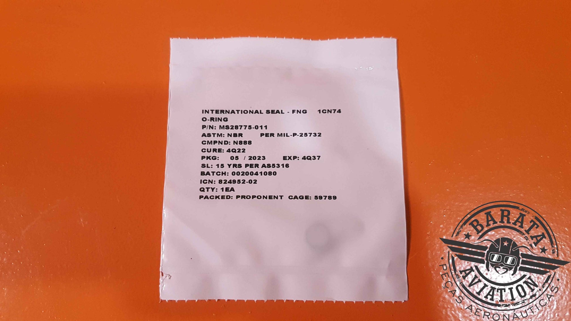 MS28775-011 International Seal O-ring